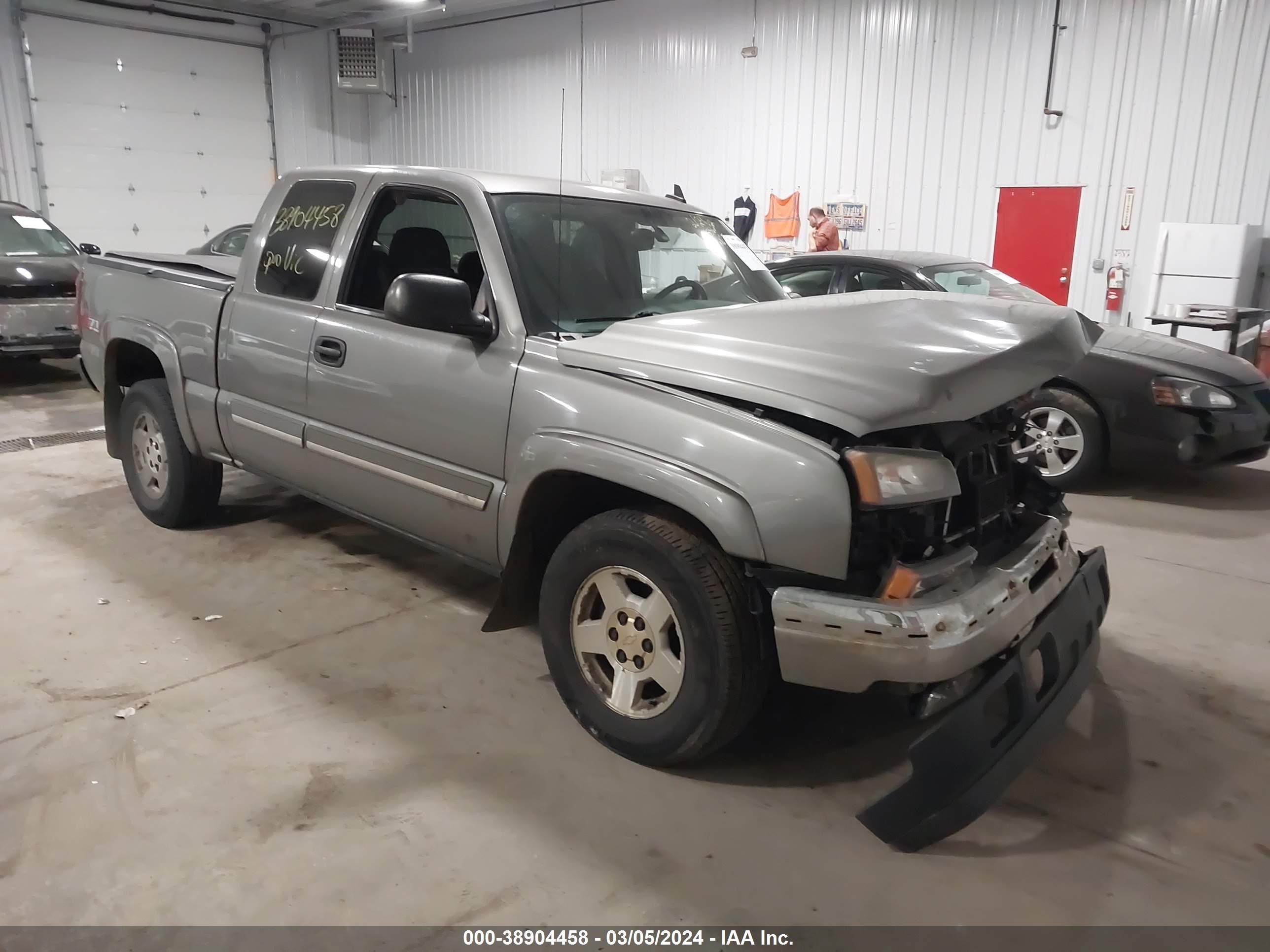 CHEVROLET SILVERADO 2006 1gcek19tx6z142119