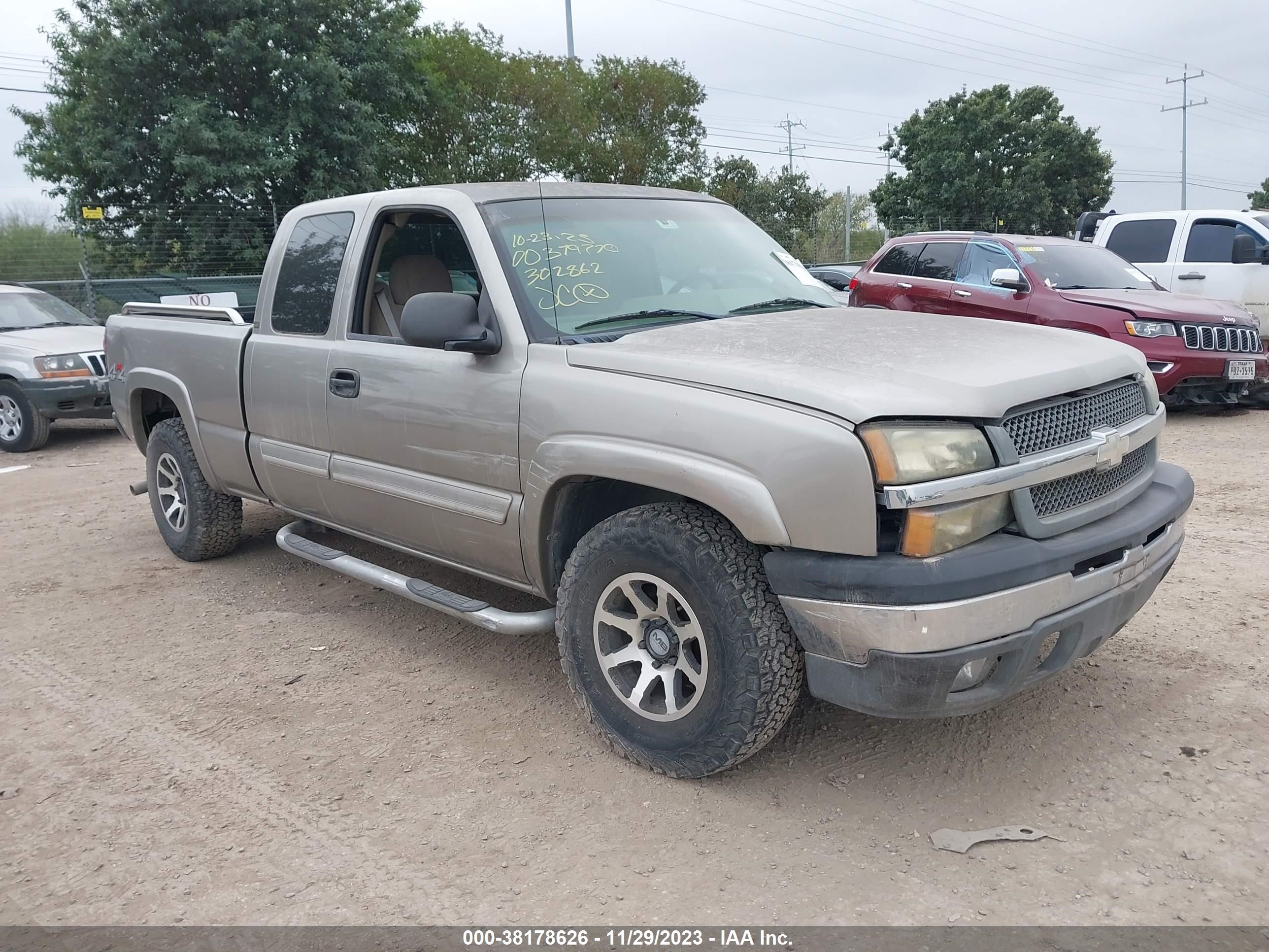 CHEVROLET SILVERADO 2003 1gcek19v03z302862