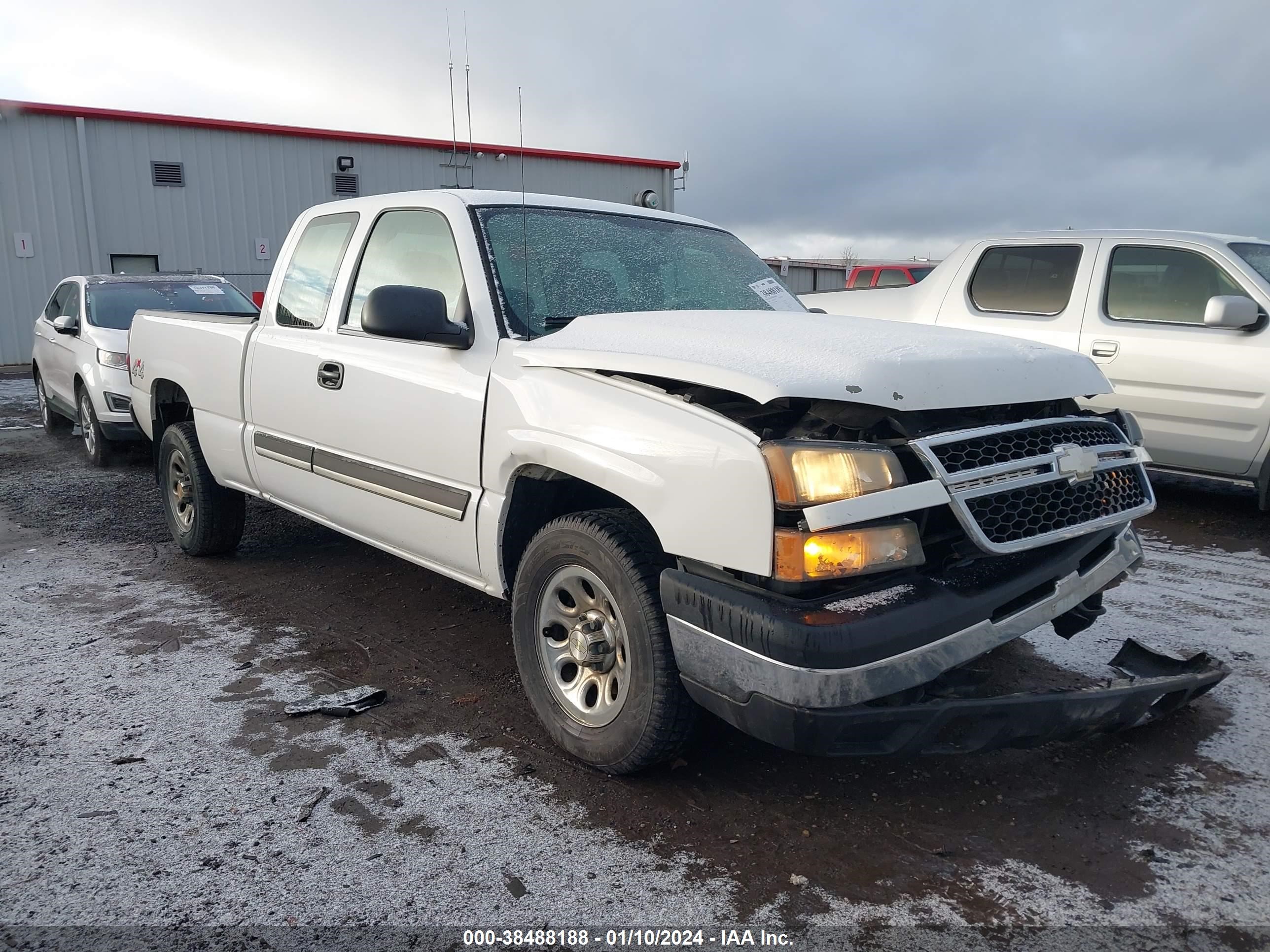 CHEVROLET SILVERADO 2006 1gcek19v16z280407