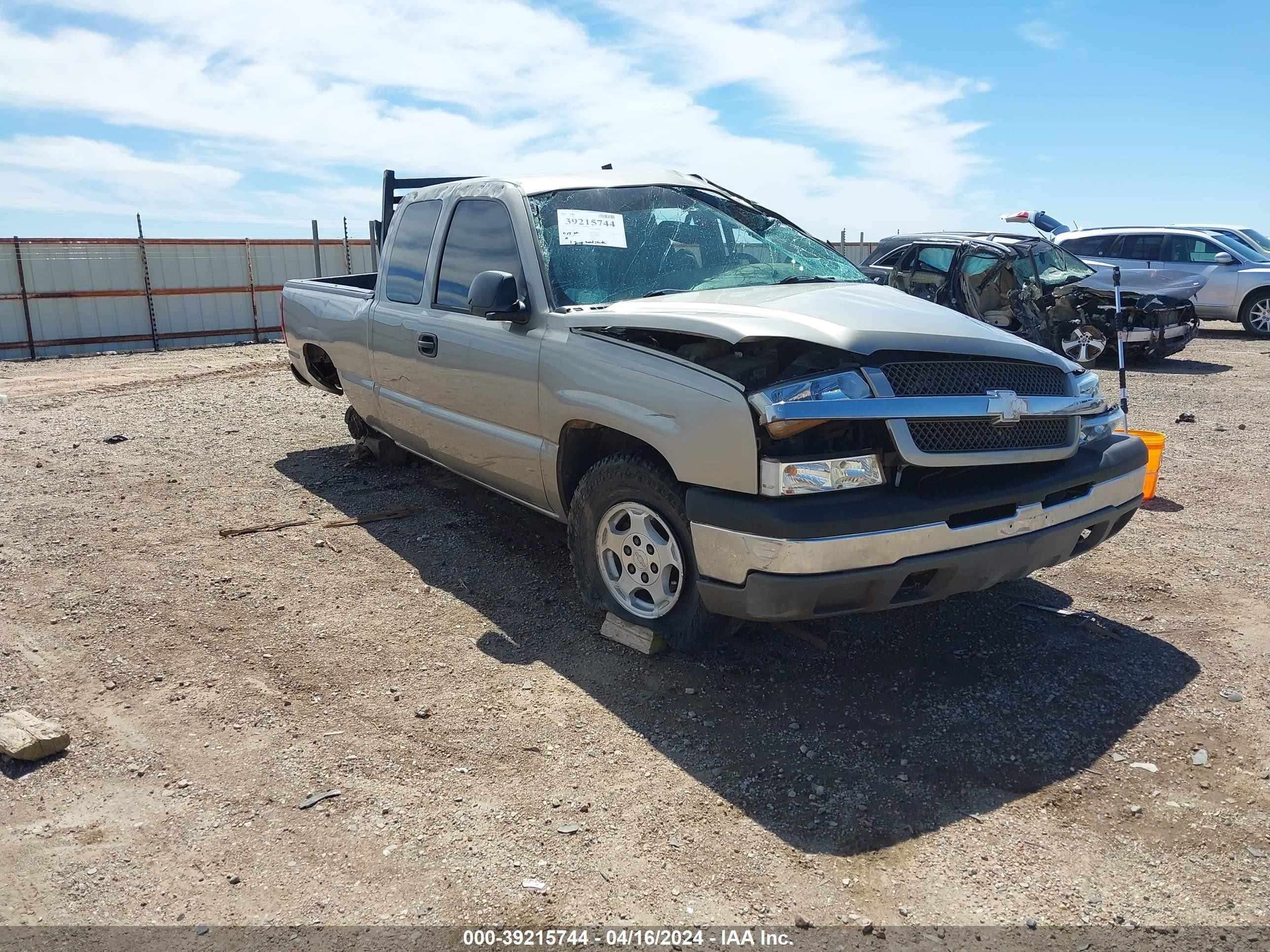 CHEVROLET SILVERADO 2003 1gcek19v23z313717