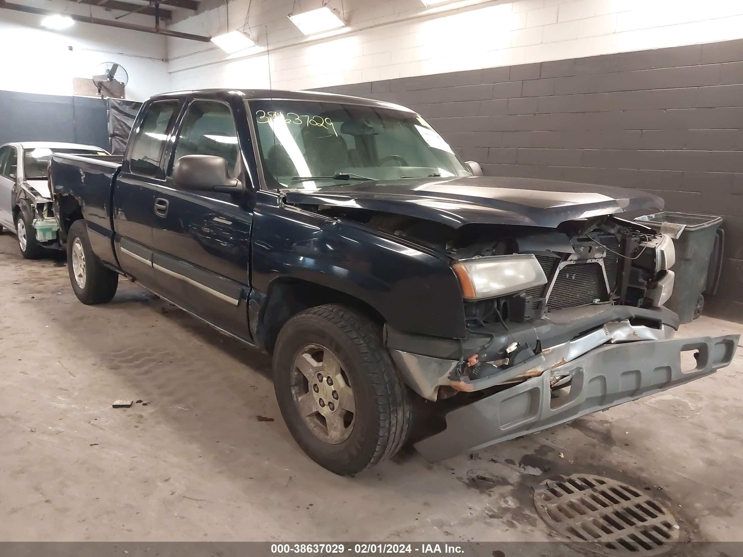 CHEVROLET SILVERADO 2005 1gcek19v45z102828