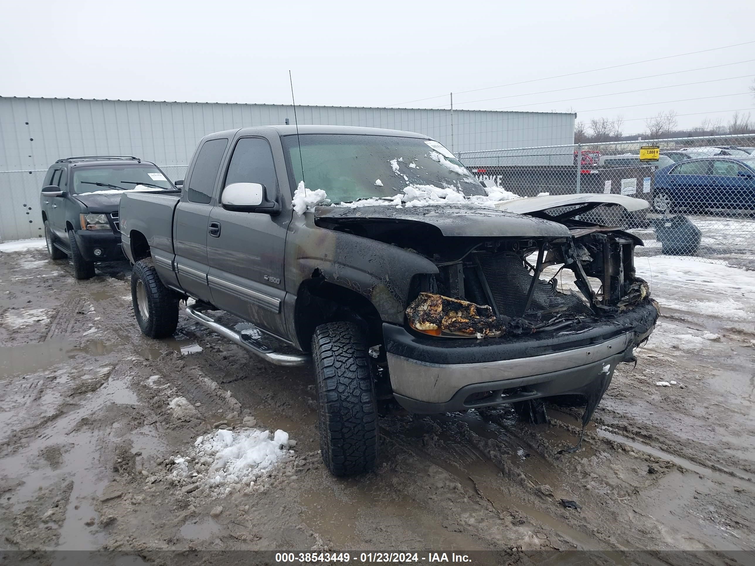 CHEVROLET SILVERADO 2000 1gcek19v4ye277768