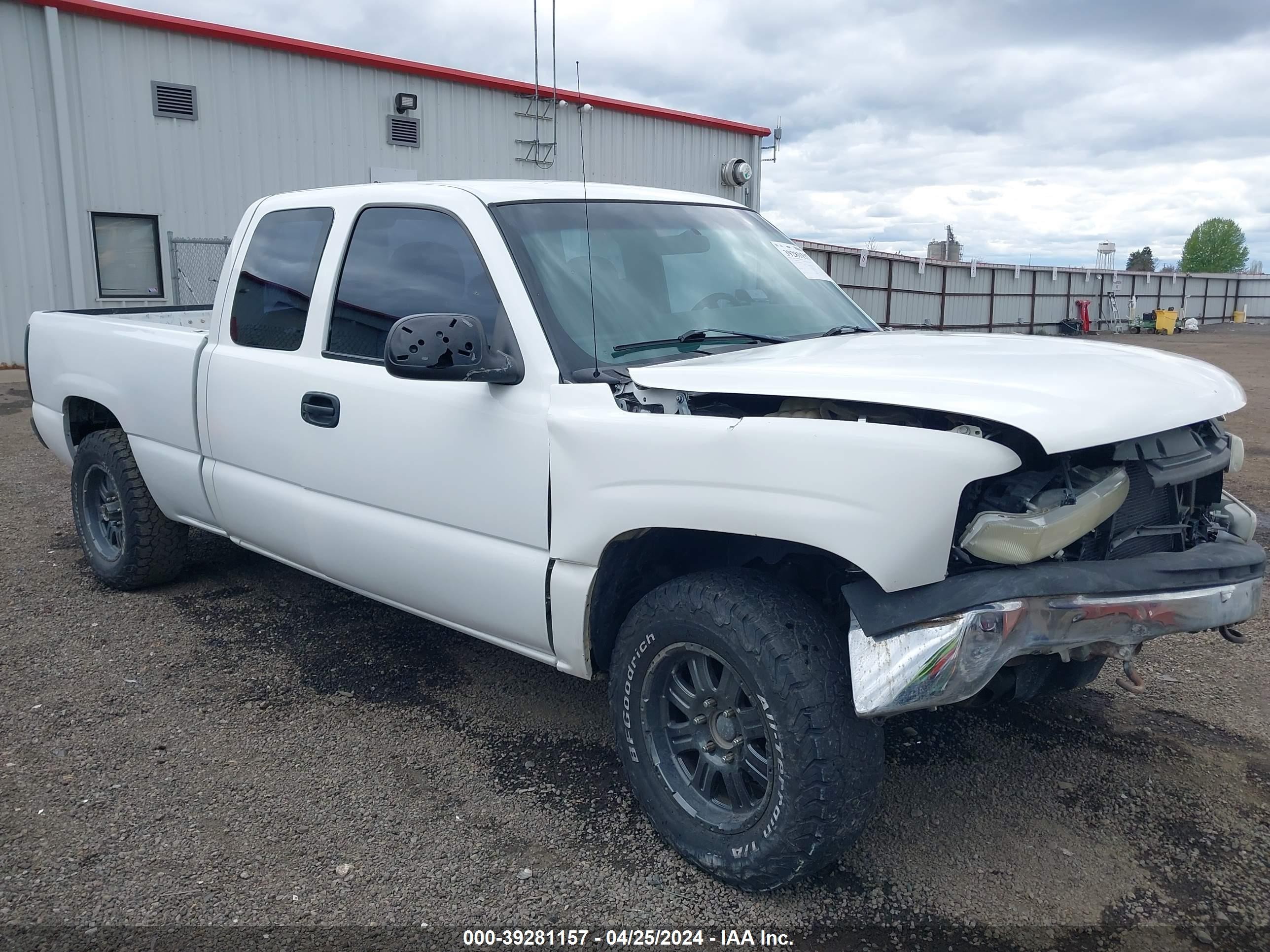 CHEVROLET SILVERADO 2000 1gcek19v4ye291718