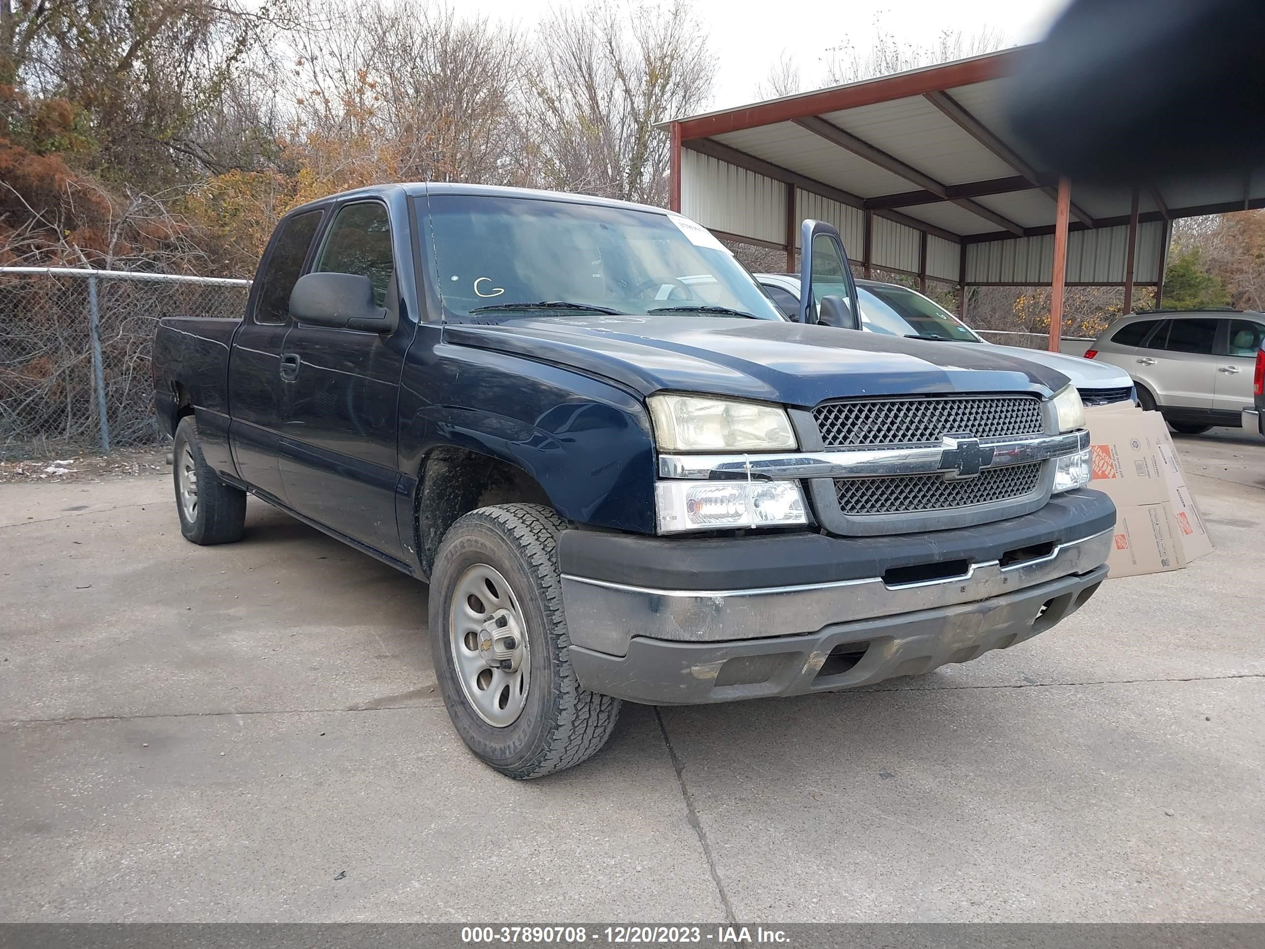 CHEVROLET SILVERADO 2005 1gcek19v55e168070