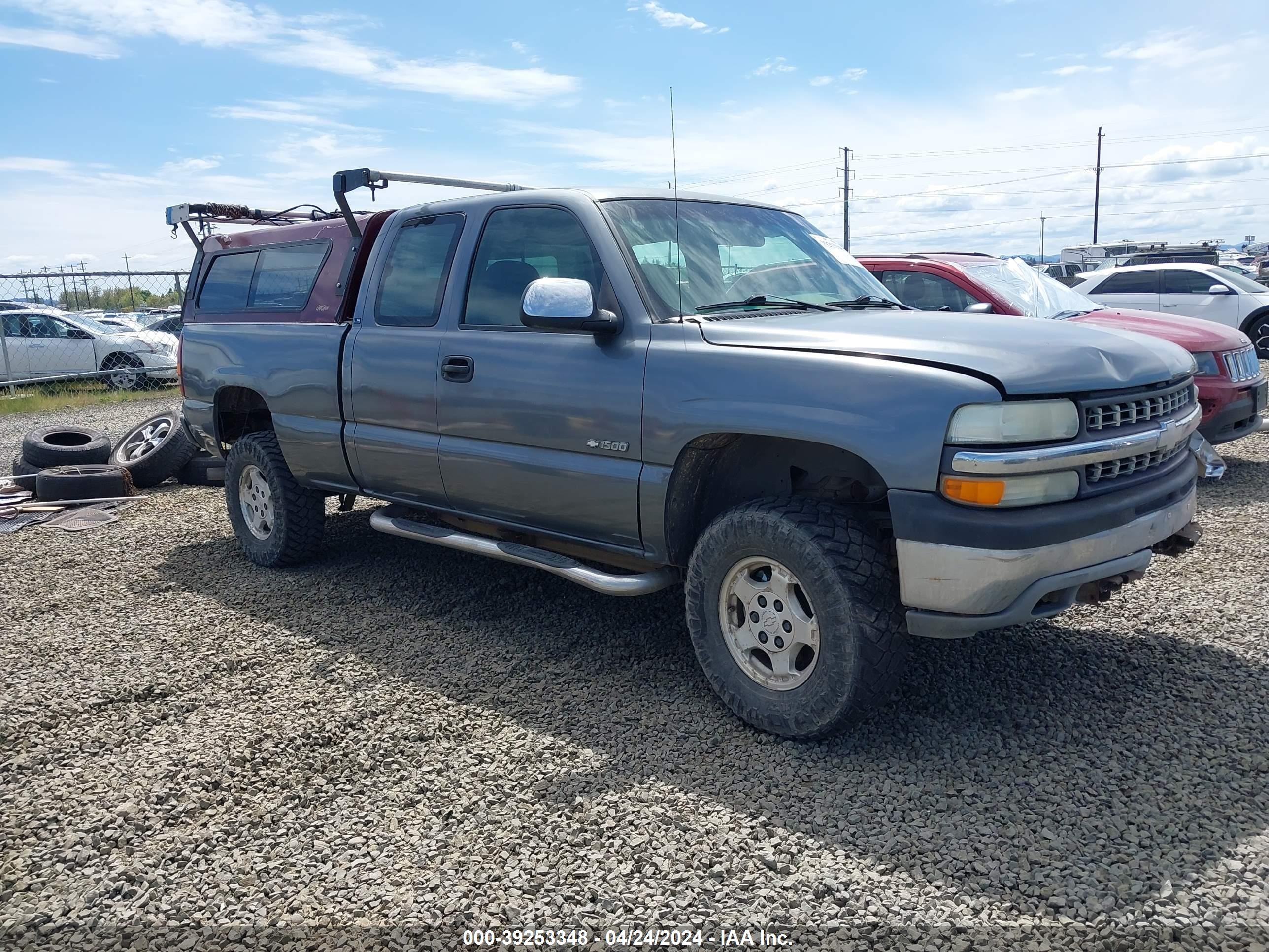 CHEVROLET SILVERADO 2002 1gcek19v62e291128