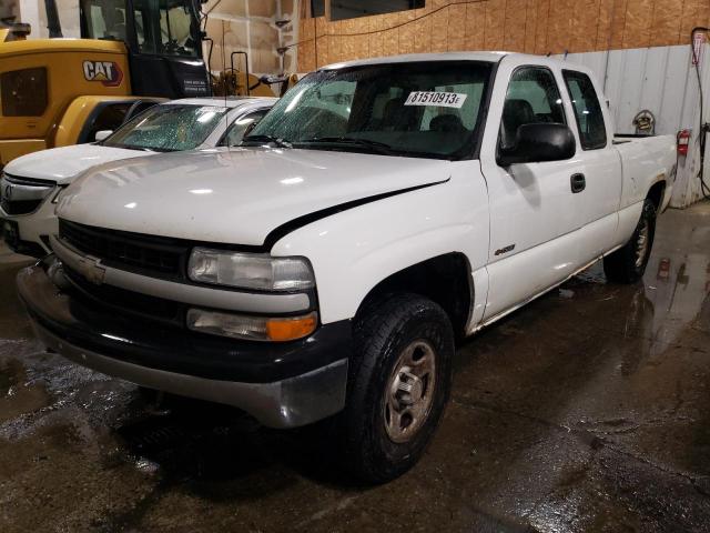 CHEVROLET SILVERADO 2002 1gcek19v72z117190