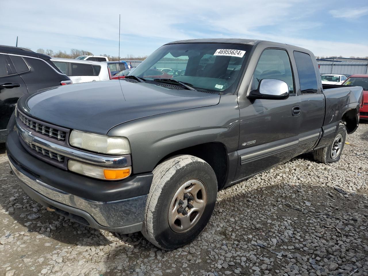 CHEVROLET SILVERADO 2000 1gcek19v7ye286044