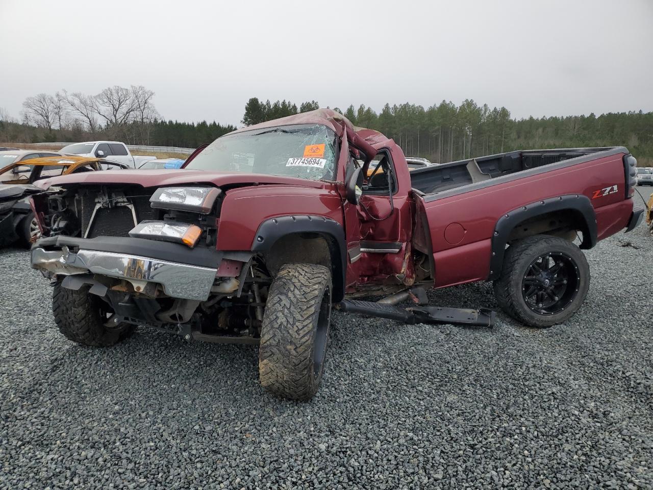 CHEVROLET SILVERADO 2004 1gcek19v94e178146