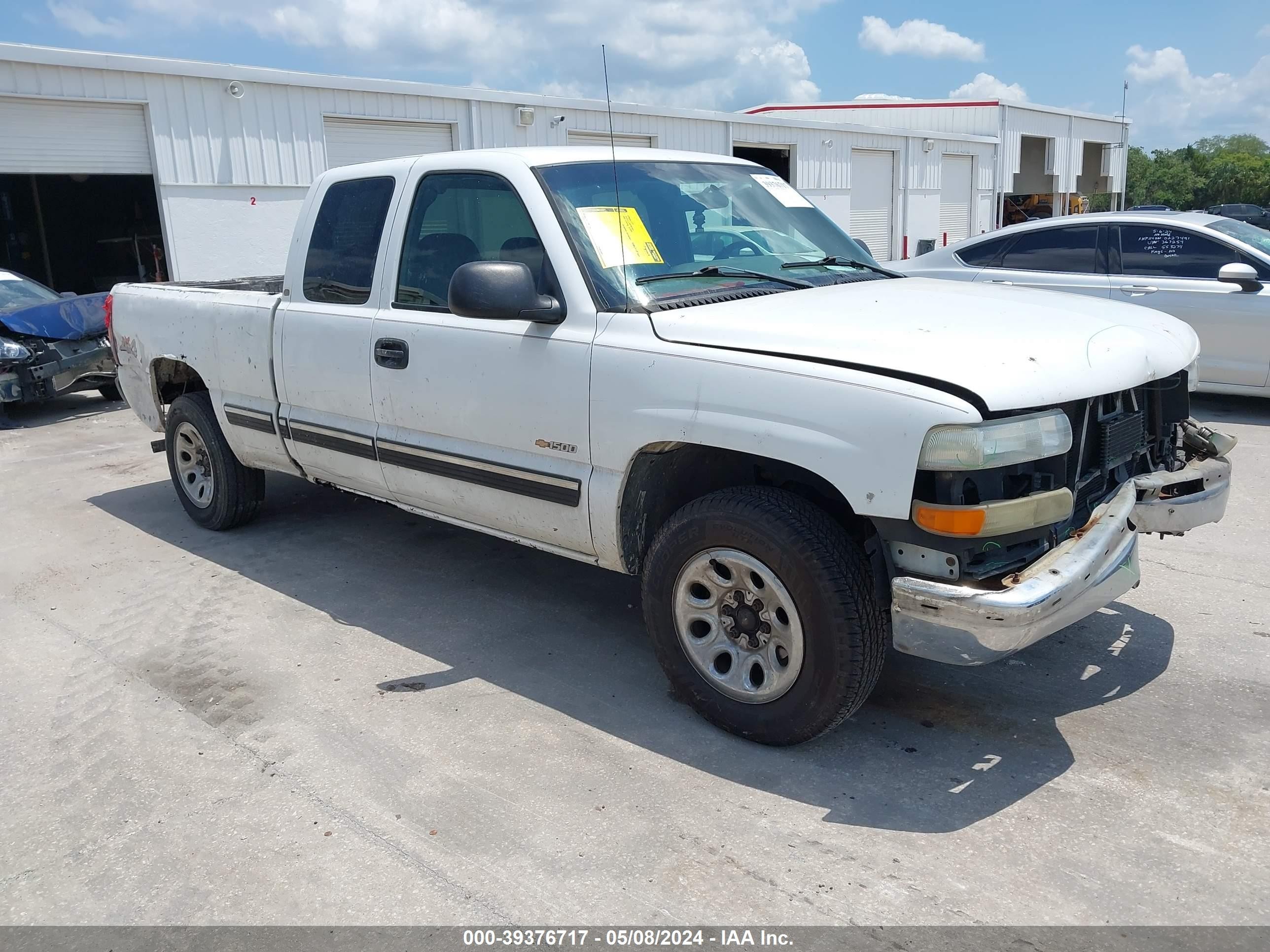 CHEVROLET SILVERADO 2002 1gcek19vx2e256415