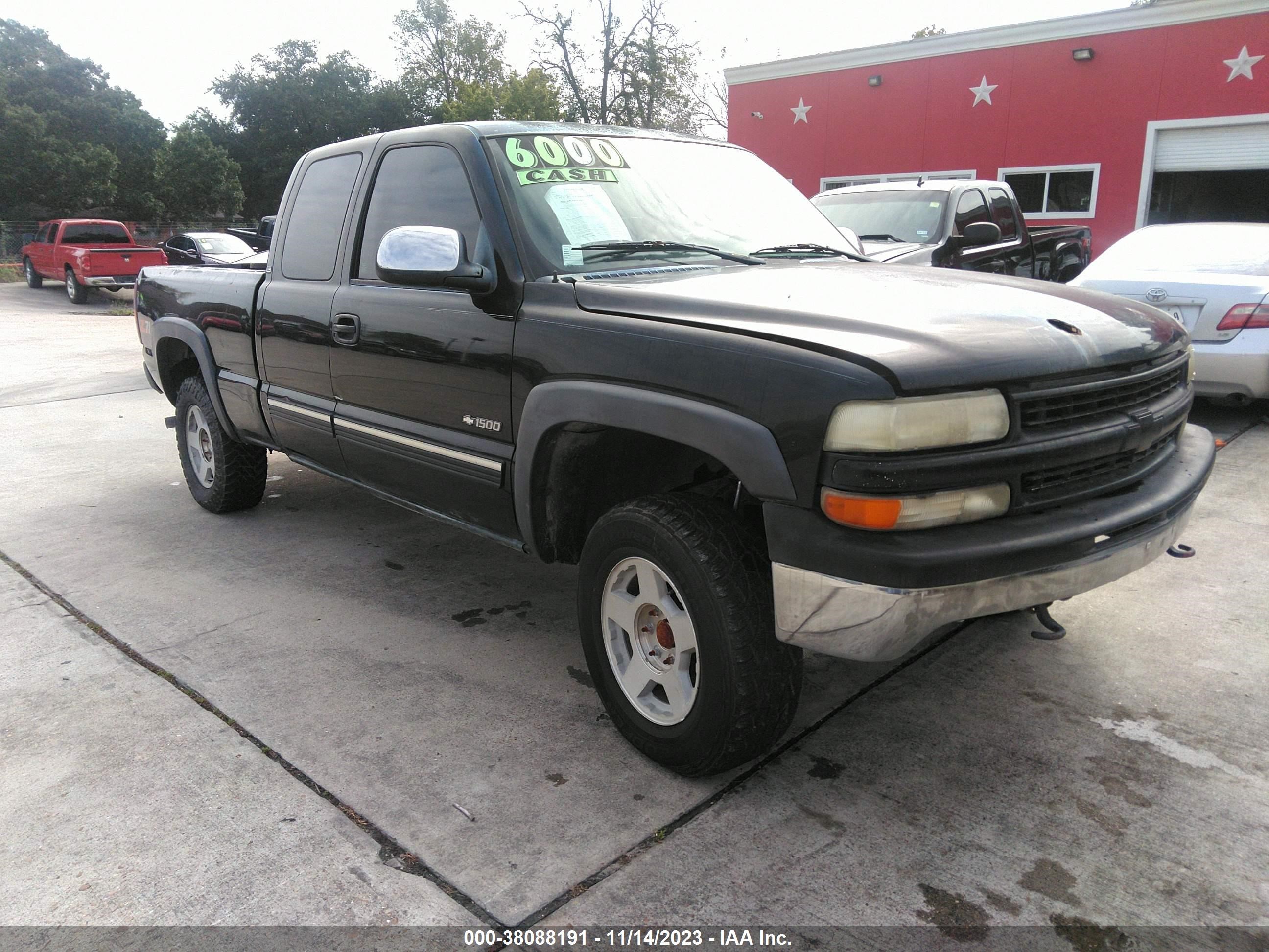 CHEVROLET SILVERADO 2000 1gcek19vxye366342