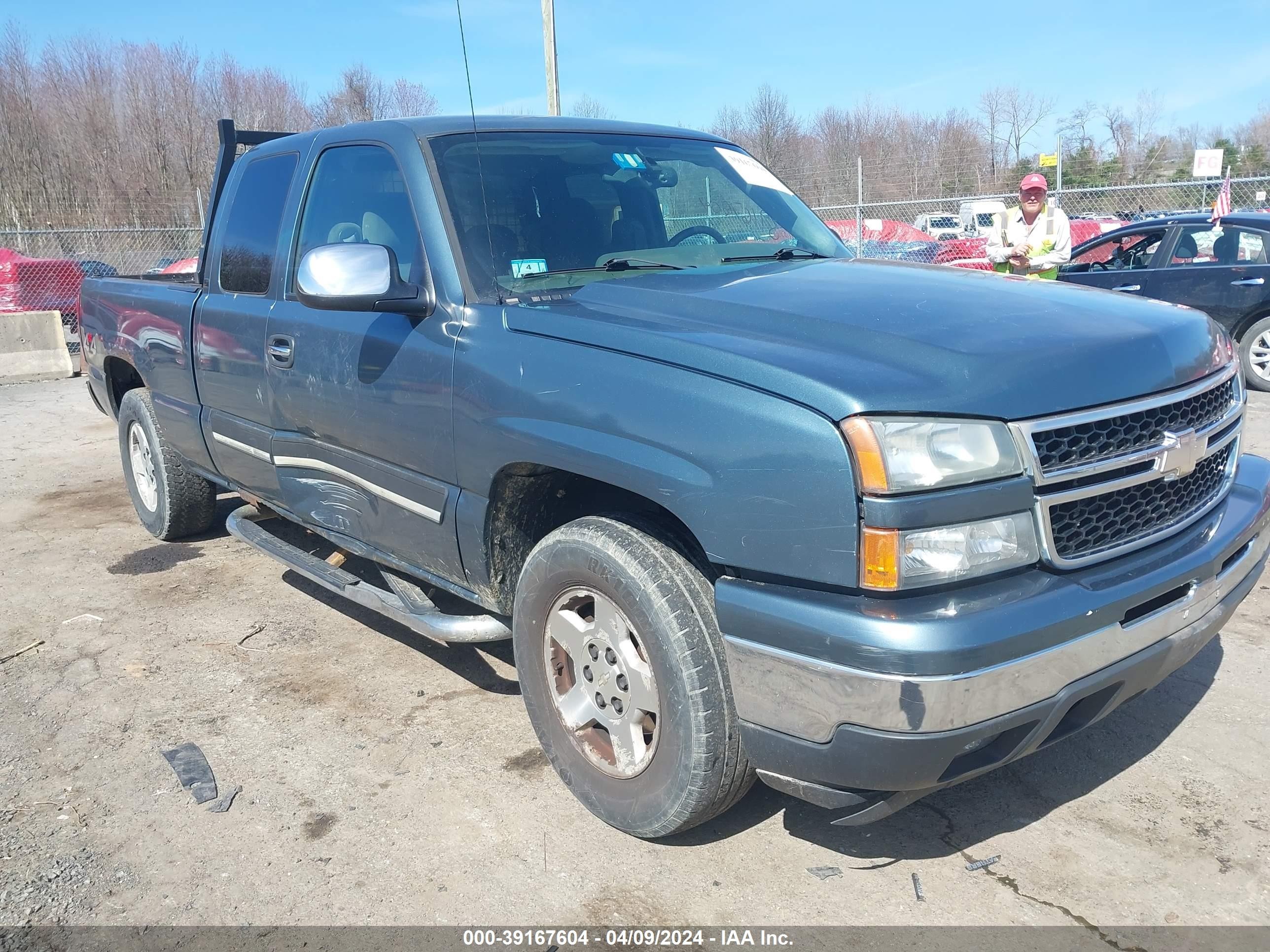 CHEVROLET SILVERADO 2007 1gcek19z07e159668