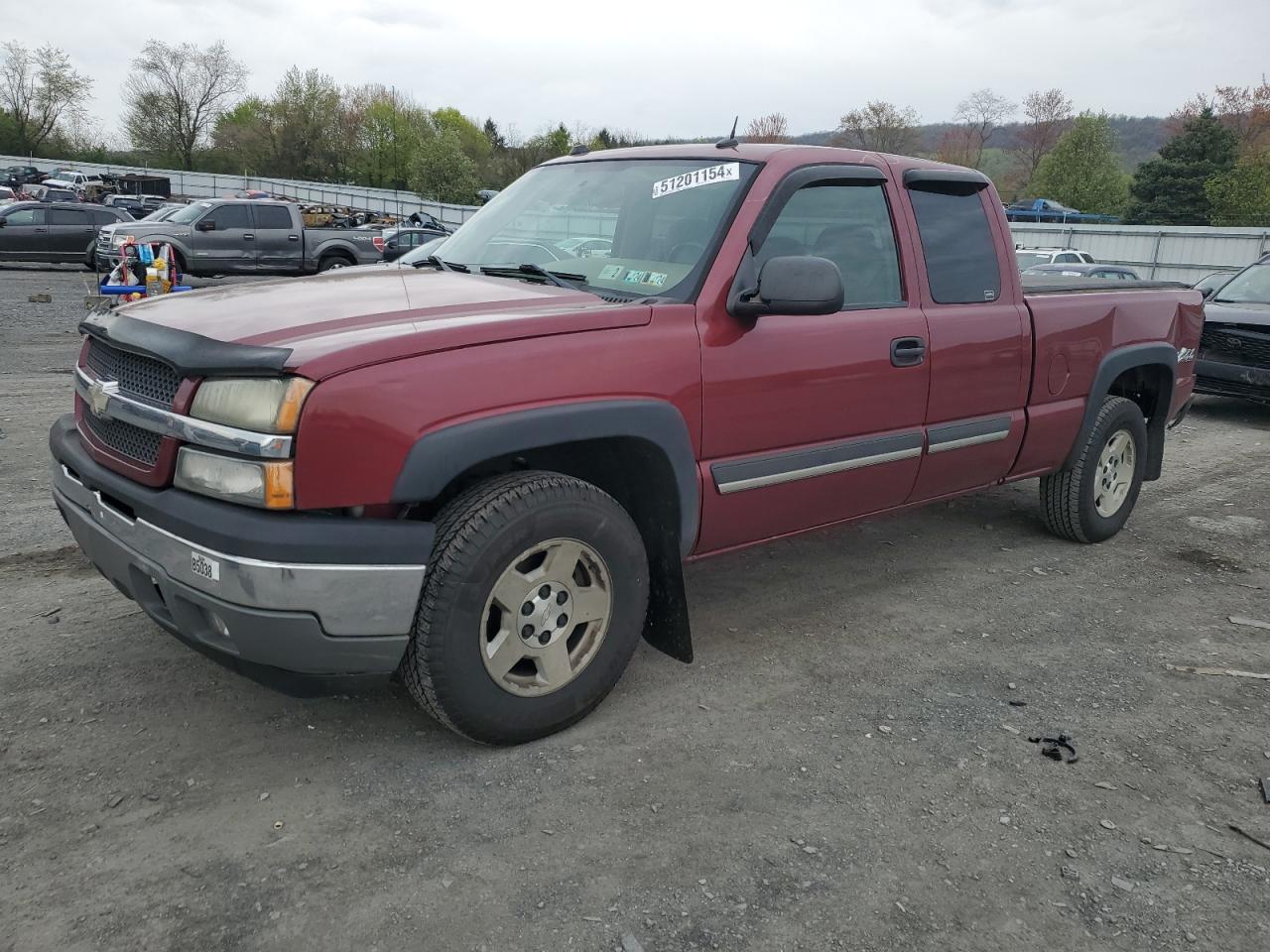 CHEVROLET SILVERADO 2005 1gcek19z25z181841