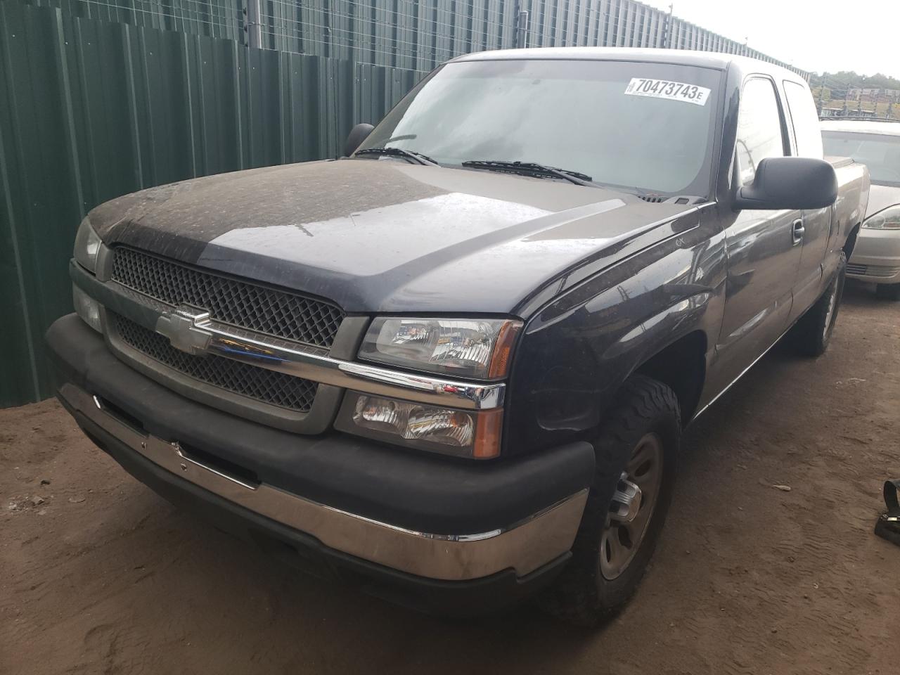 CHEVROLET SILVERADO 2005 1gcek19z45z142586