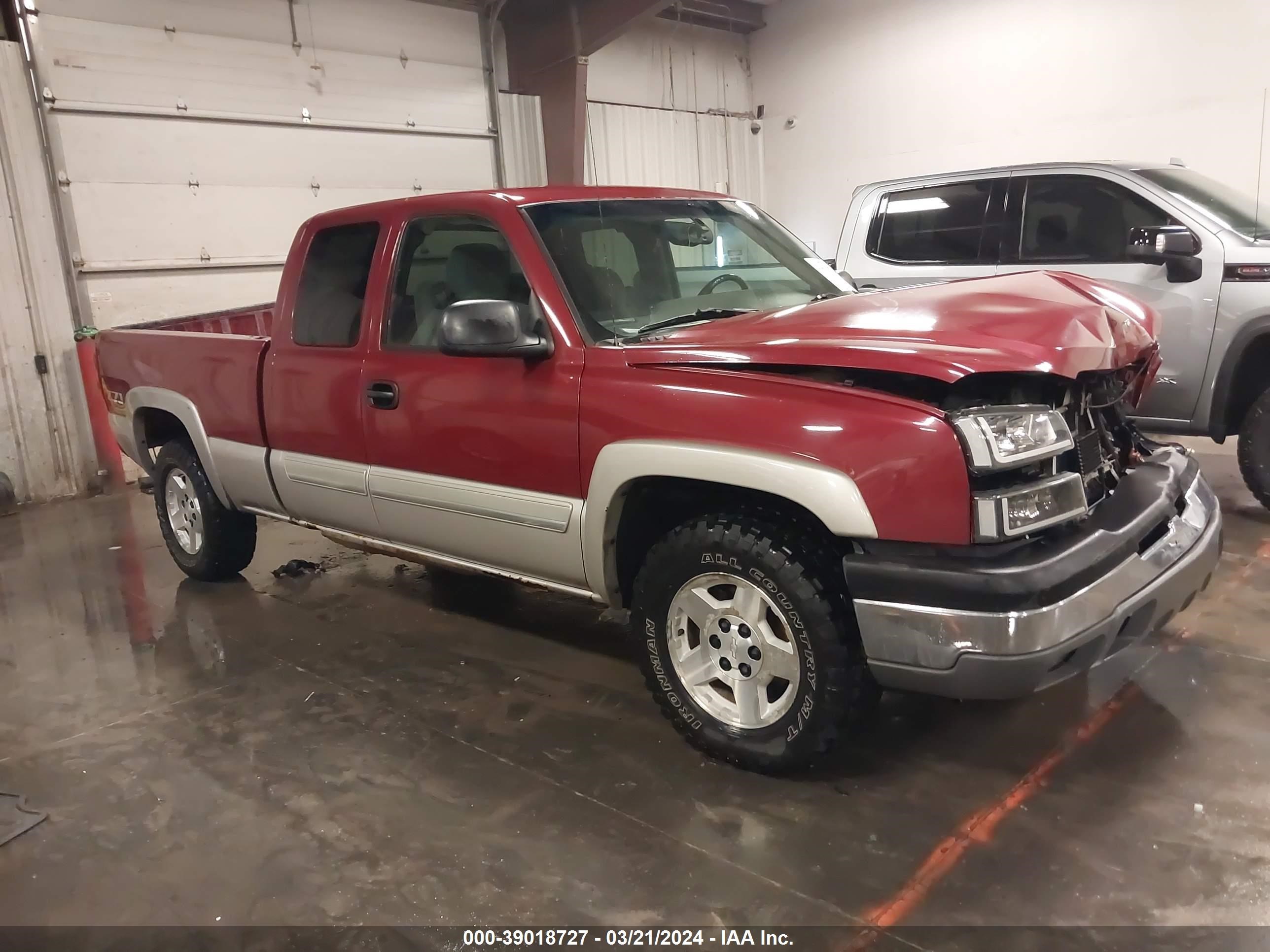 CHEVROLET SILVERADO 2005 1gcek19z45z149828