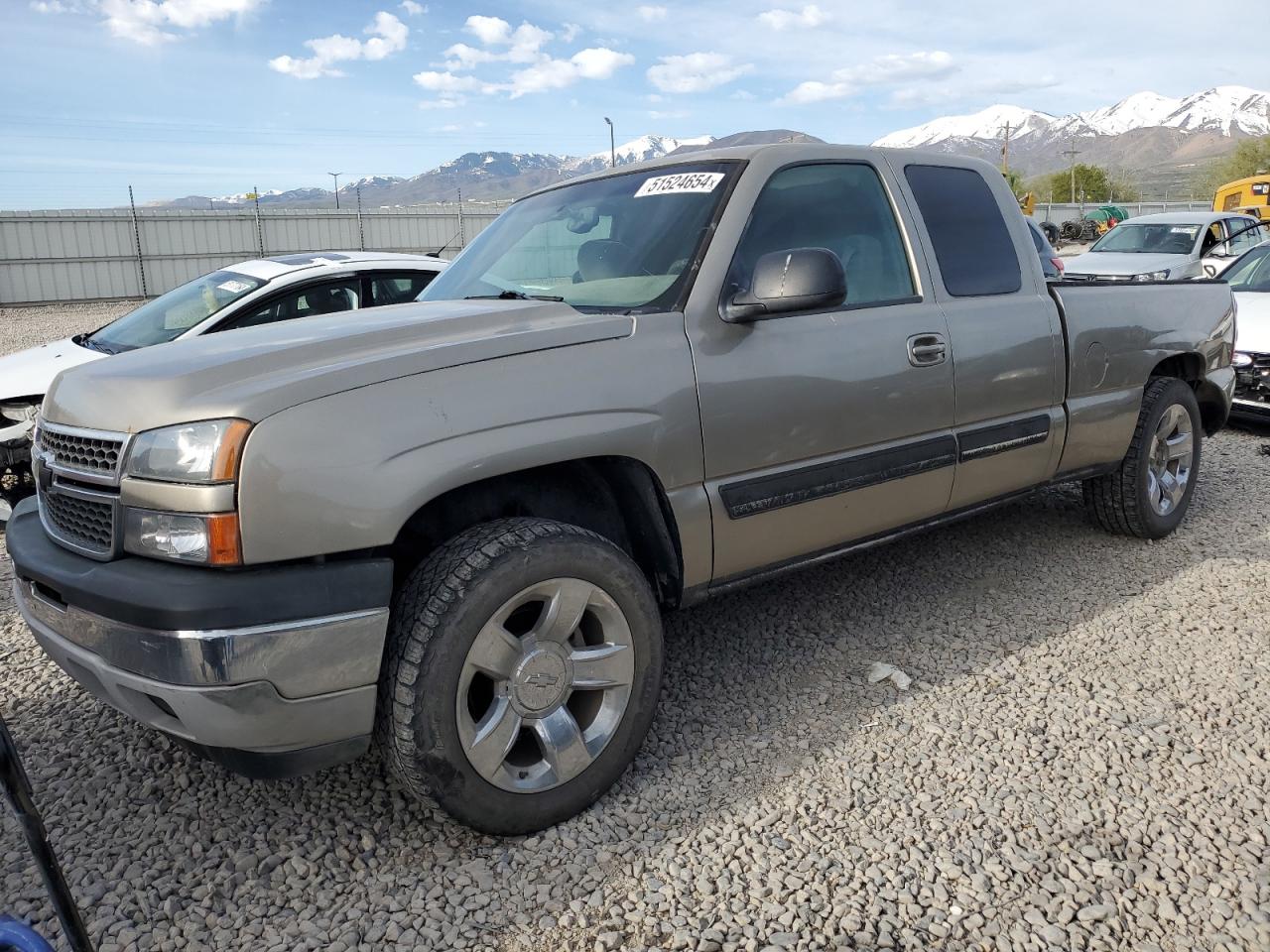 CHEVROLET SILVERADO 2005 1gcek19z55z133816