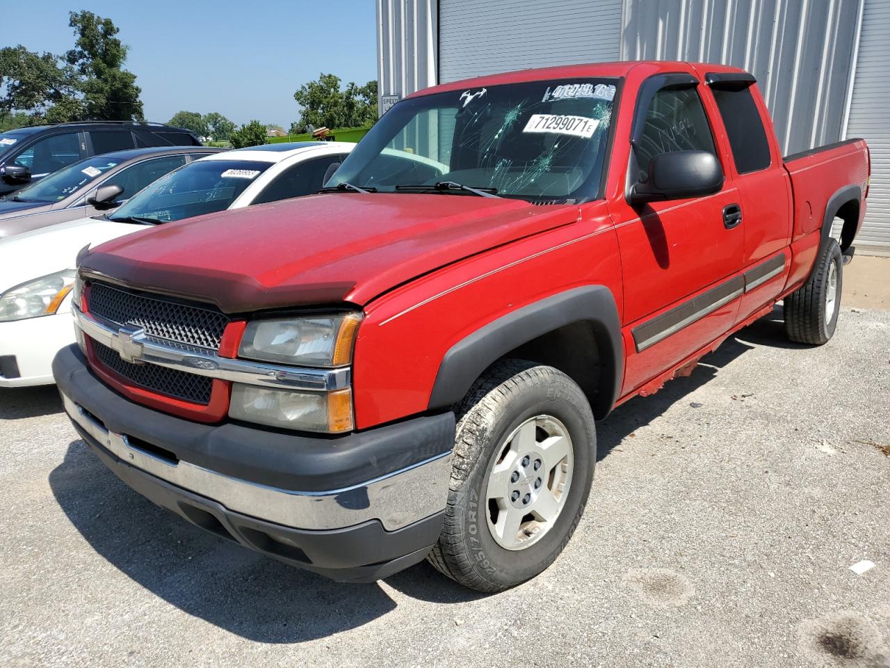 CHEVROLET SILVERADO 2005 1gcek19z55z140801