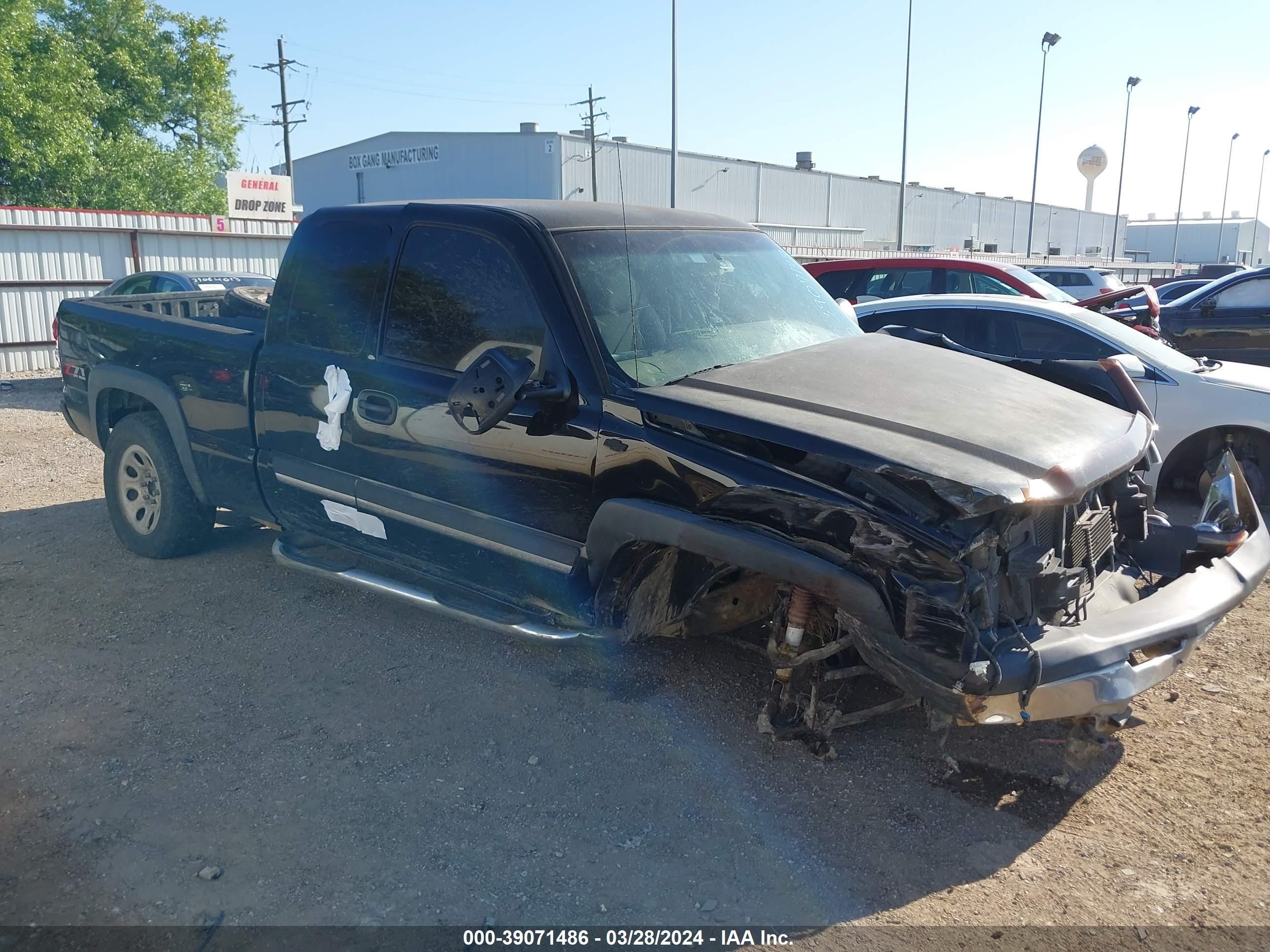 CHEVROLET SILVERADO 2005 1gcek19z65z168171