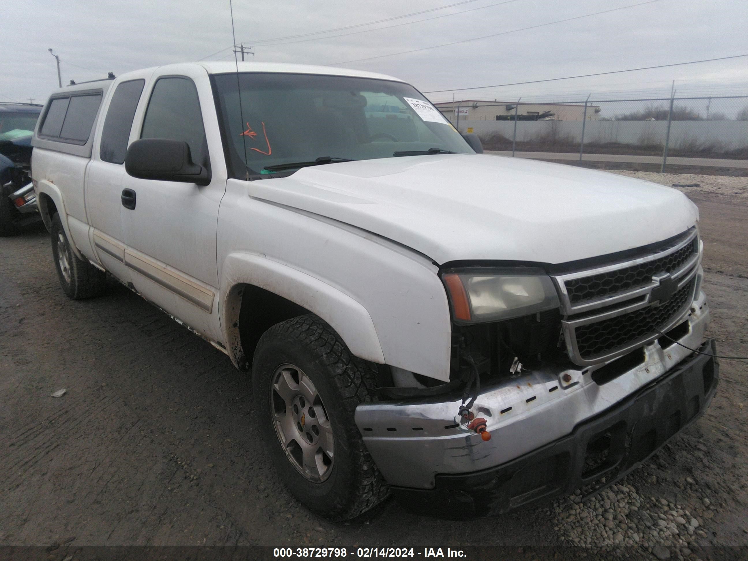 CHEVROLET SILVERADO 2006 1gcek19z66z187708