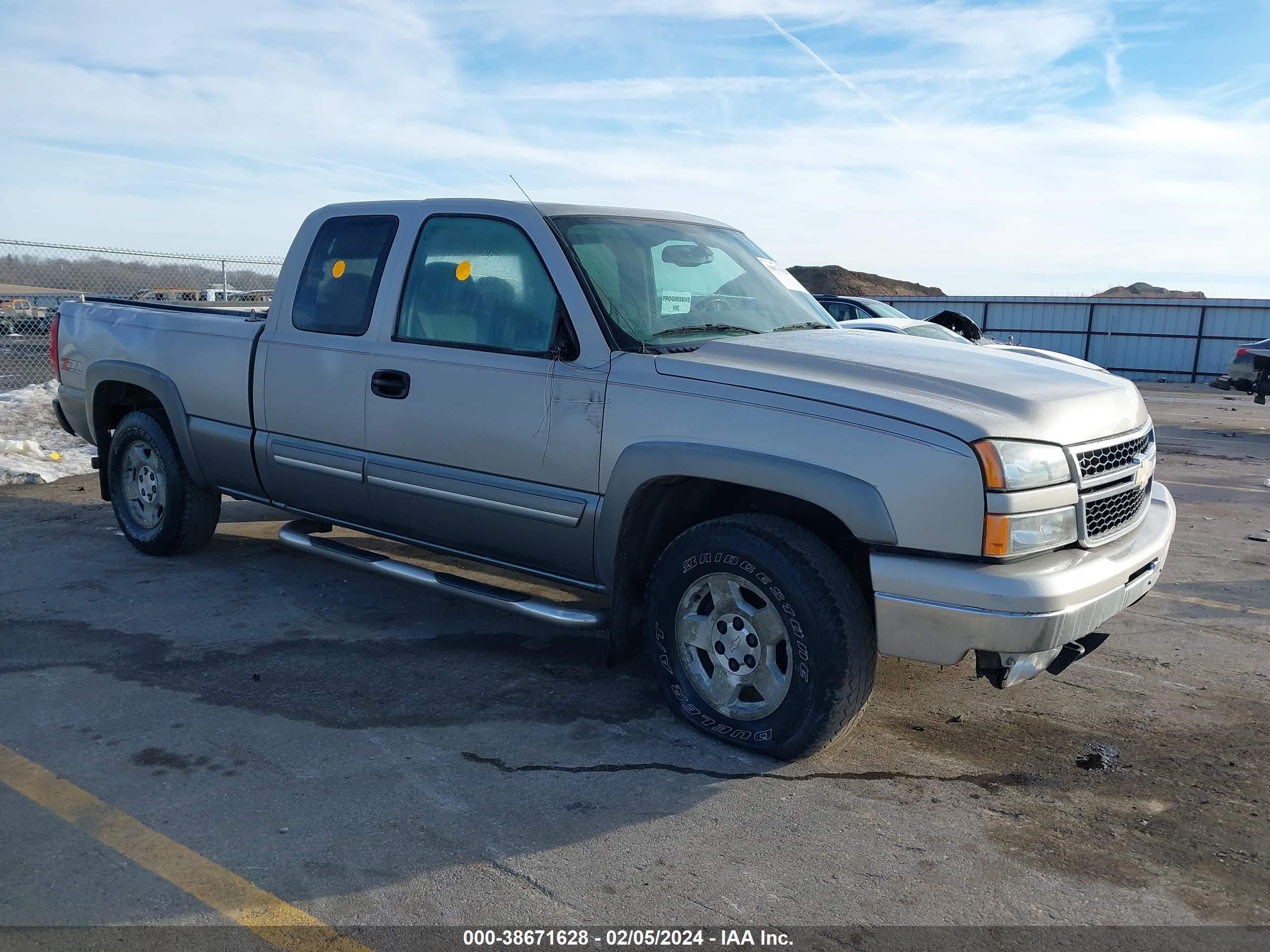 CHEVROLET SILVERADO 2006 1gcek19z76z148819