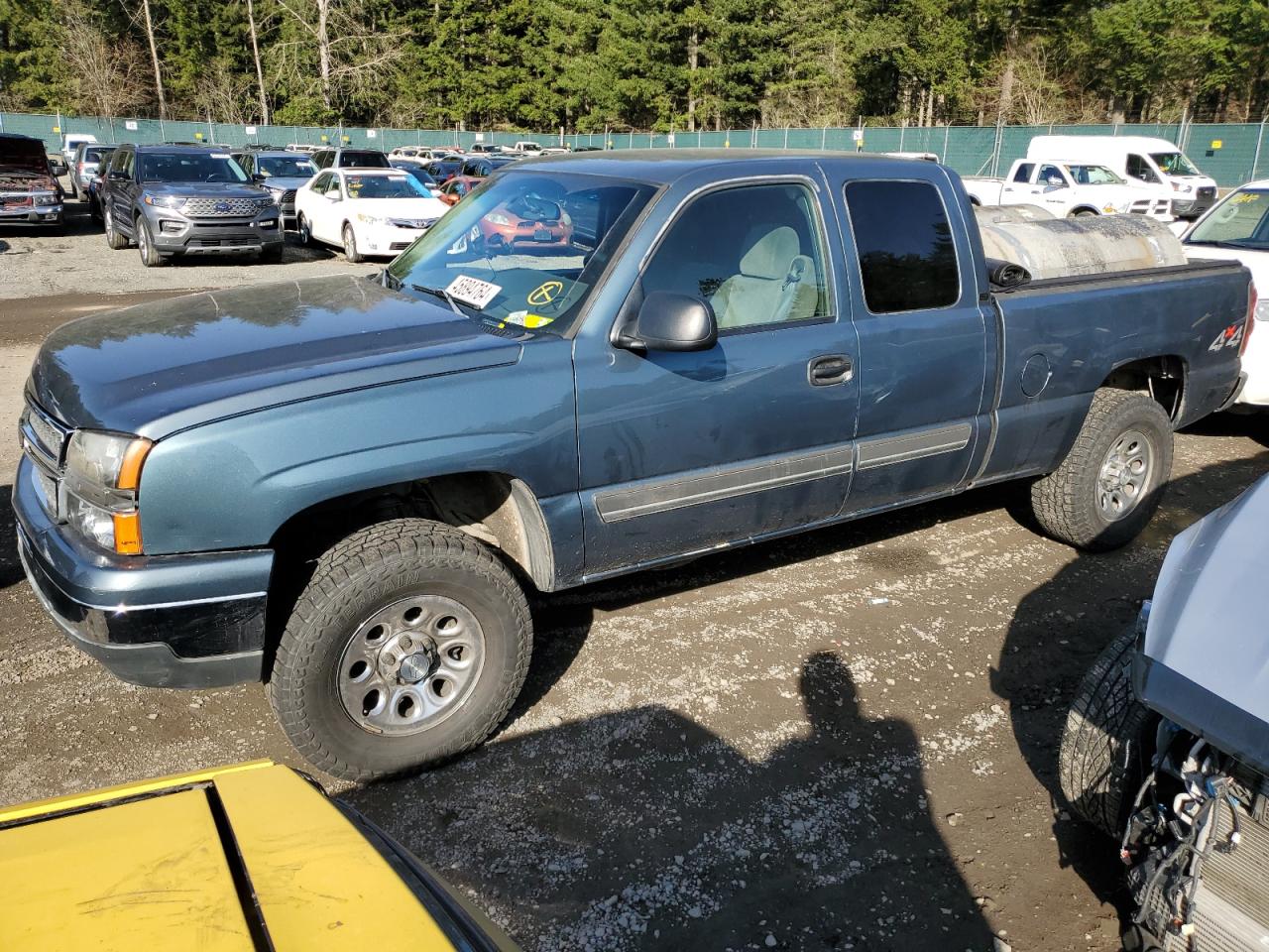 CHEVROLET SILVERADO 2006 1gcek19z76z186891