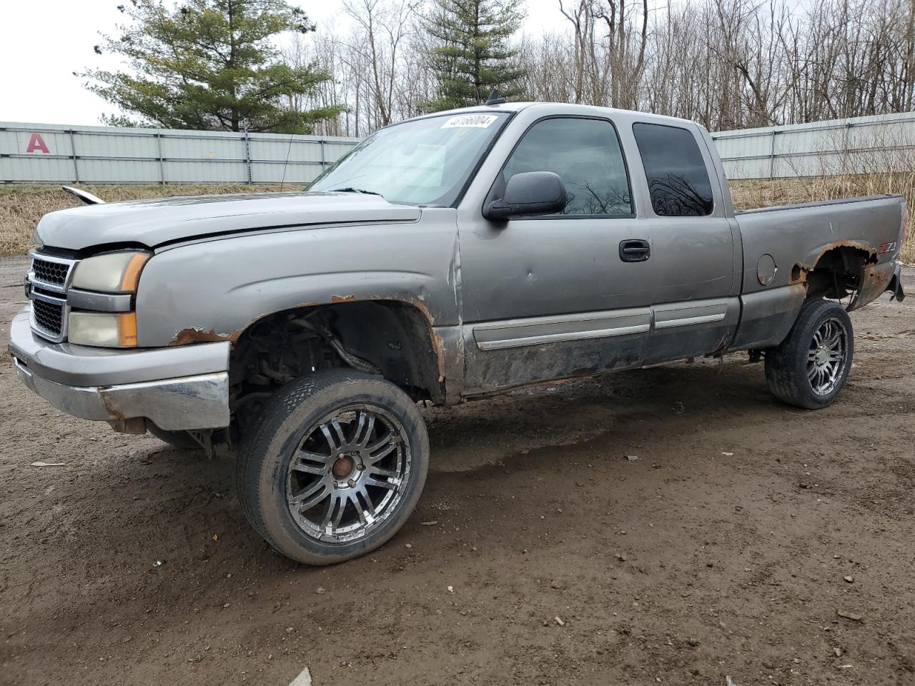 CHEVROLET SILVERADO 2006 1gcek19z76z247253