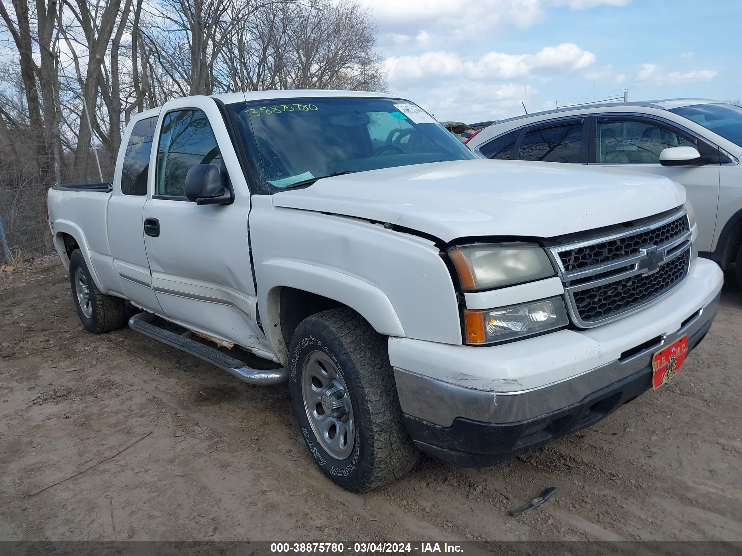 CHEVROLET SILVERADO 2007 1gcek19z77z157134