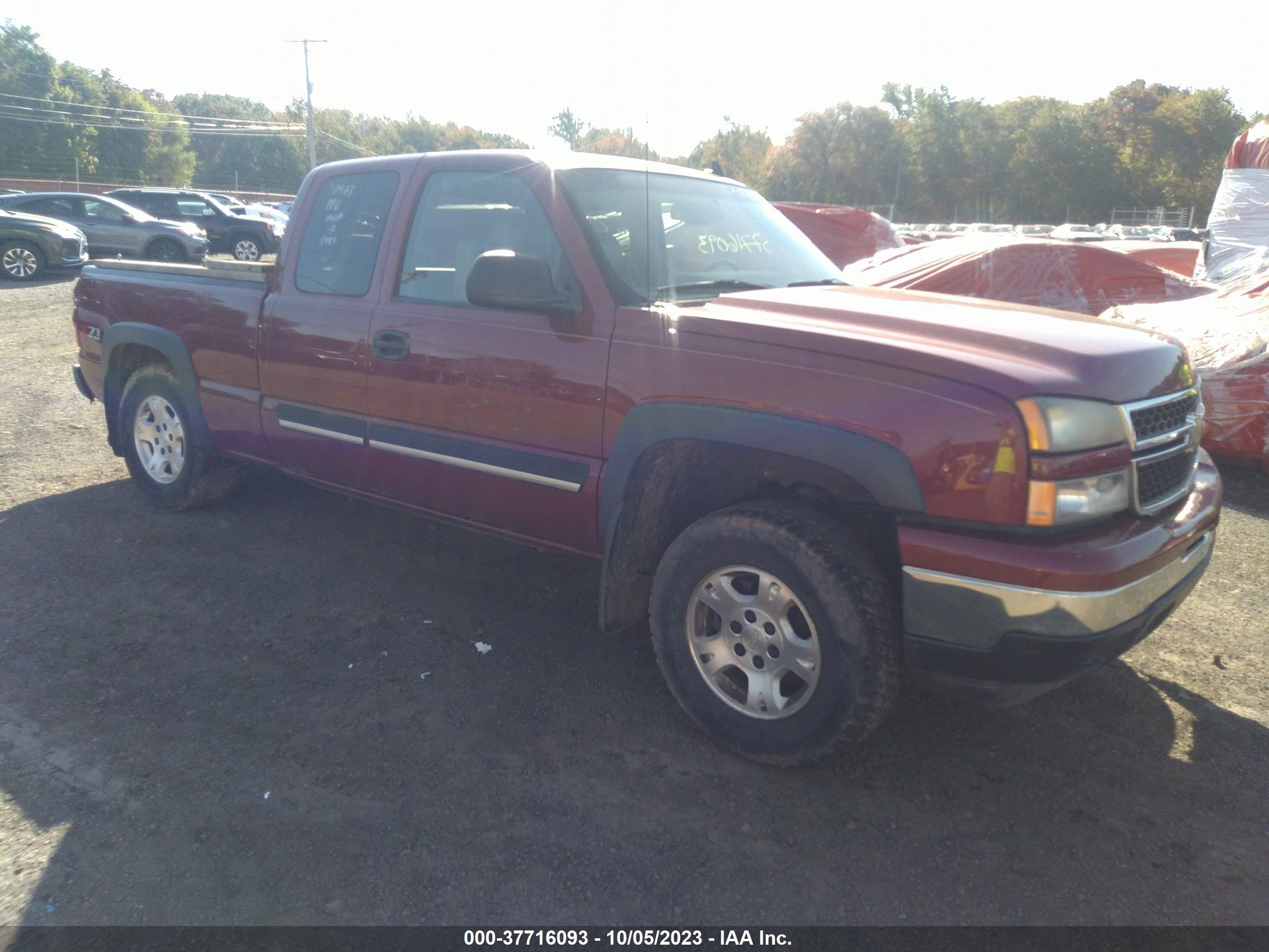 CHEVROLET SILVERADO 2007 1gcek19z77z198881