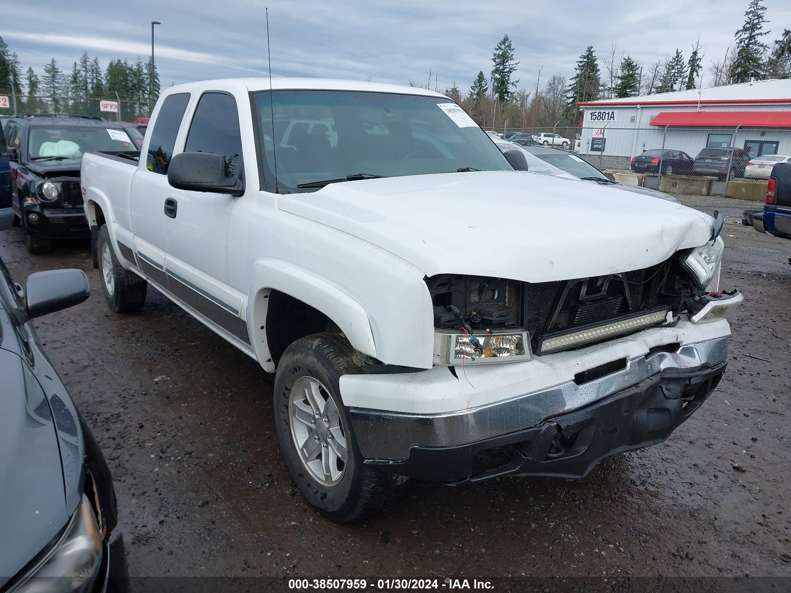 CHEVROLET SILVERADO 2007 1gcek19z77z201441