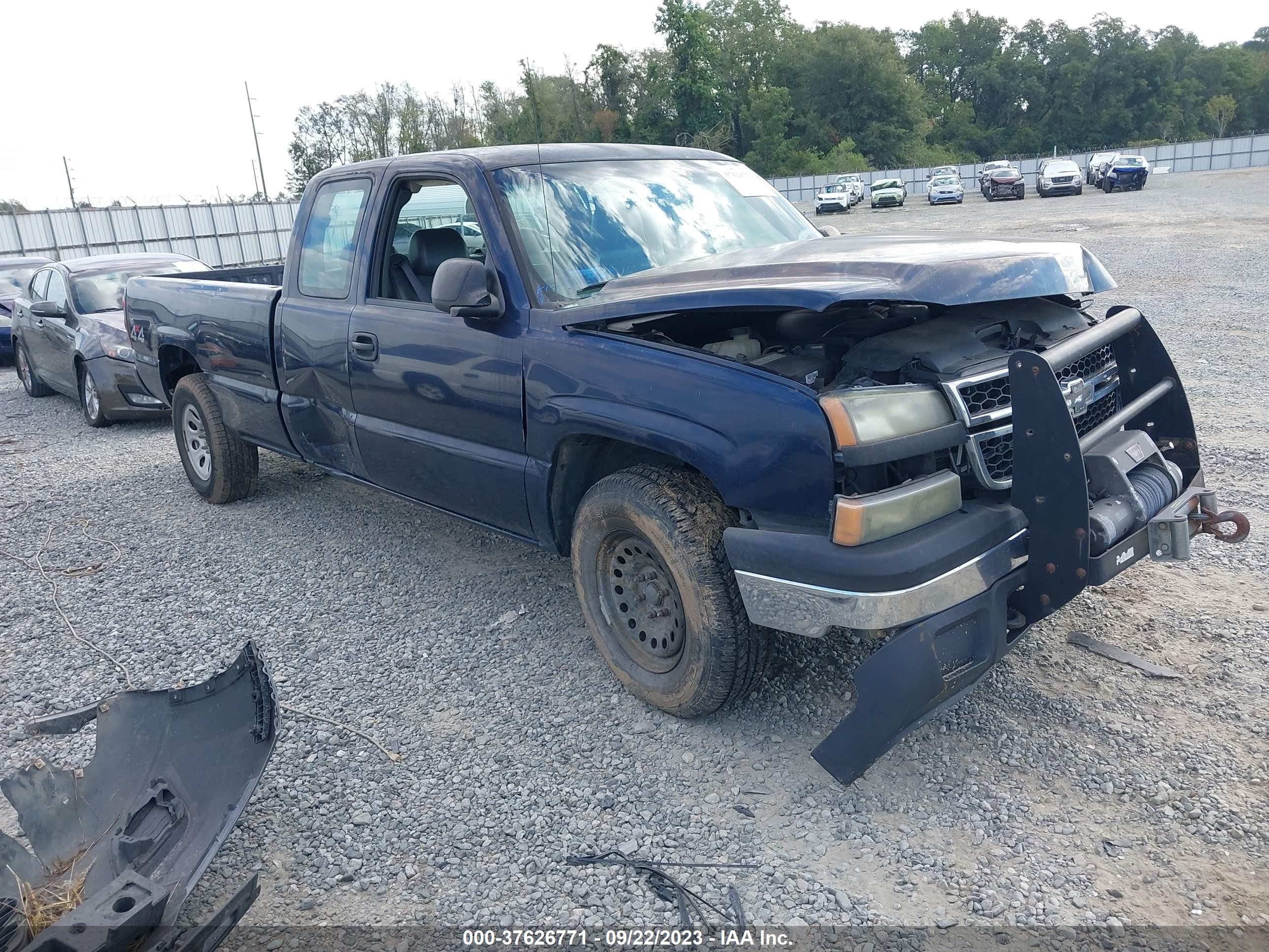 CHEVROLET SILVERADO 2006 1gcek19z86e190262