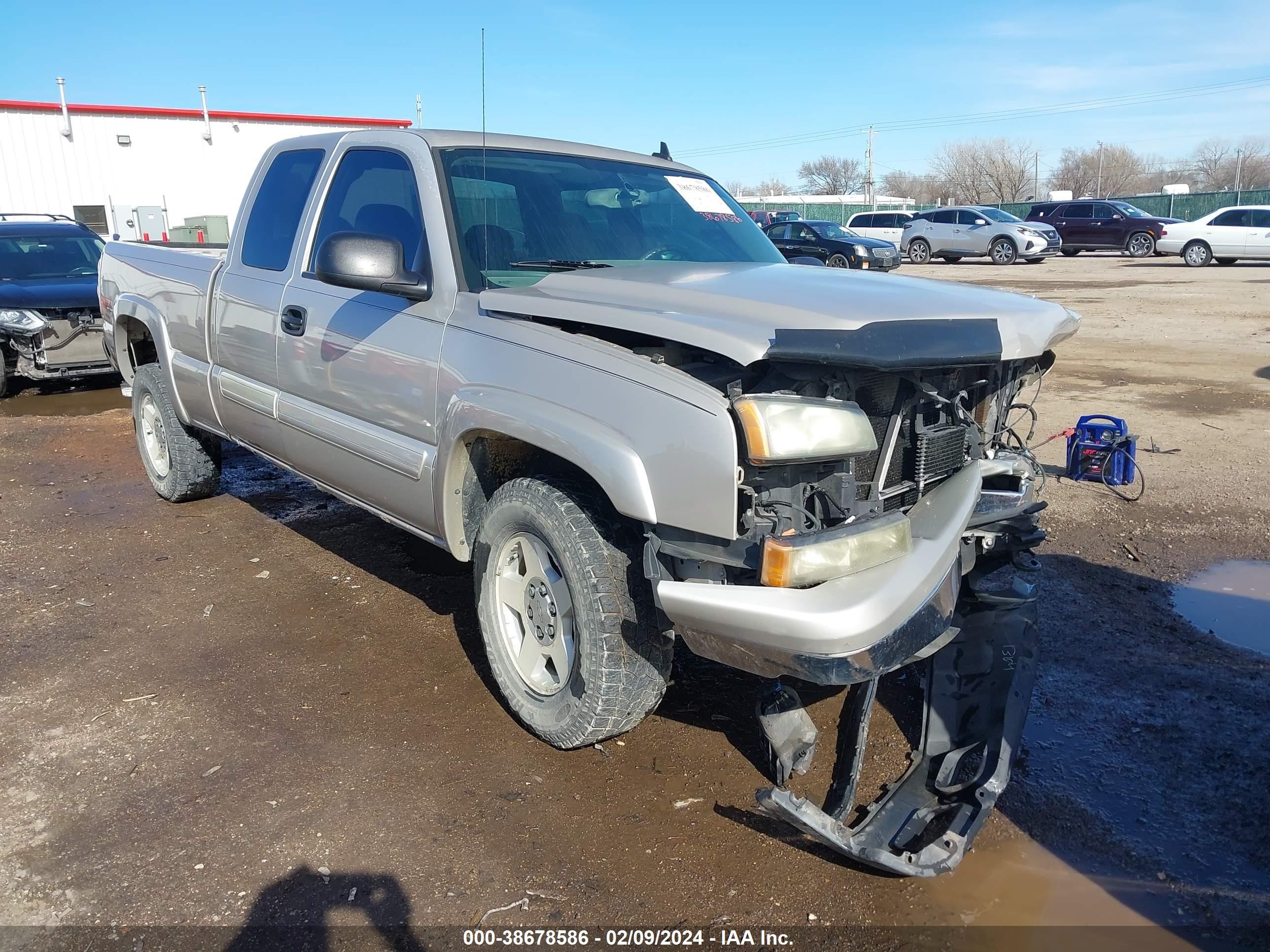 CHEVROLET SILVERADO 2006 1gcek19z86z165161