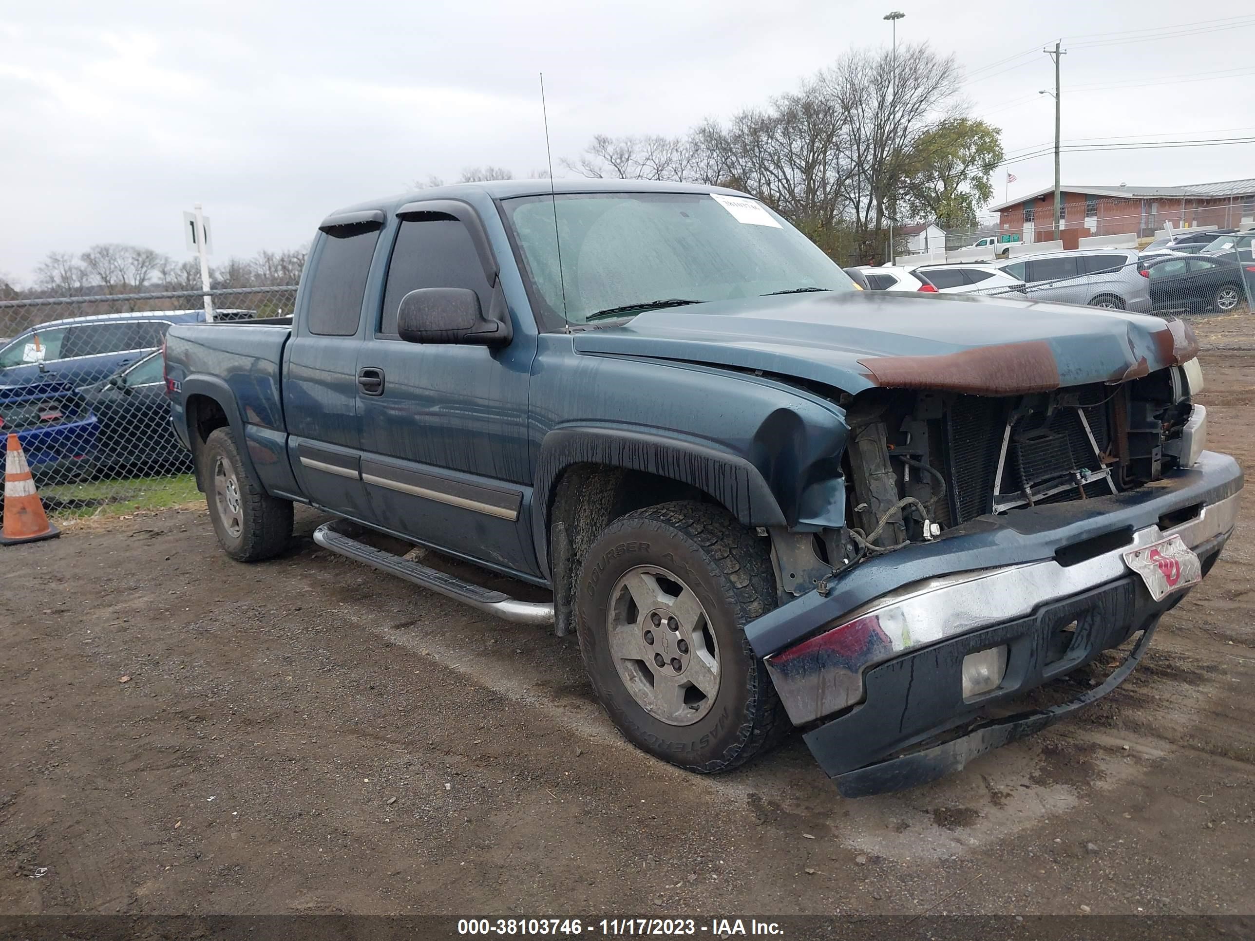 CHEVROLET SILVERADO 2006 1gcek19z86z181585