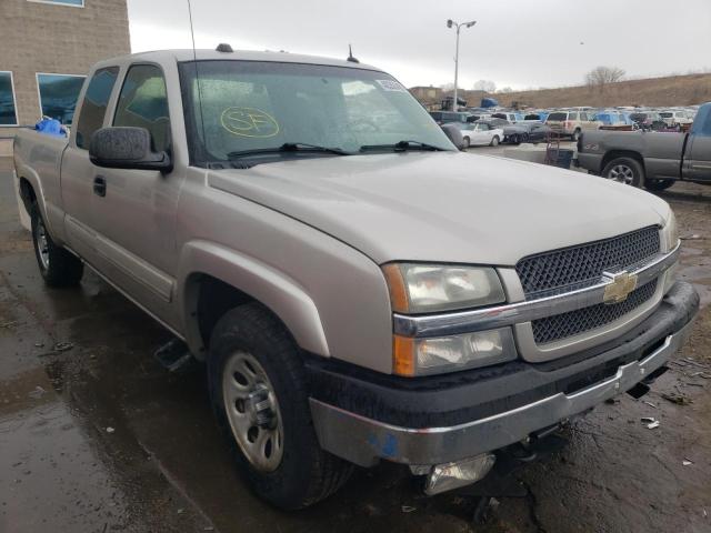 CHEVROLET SILVERADO 2005 1gcek19z95z140784