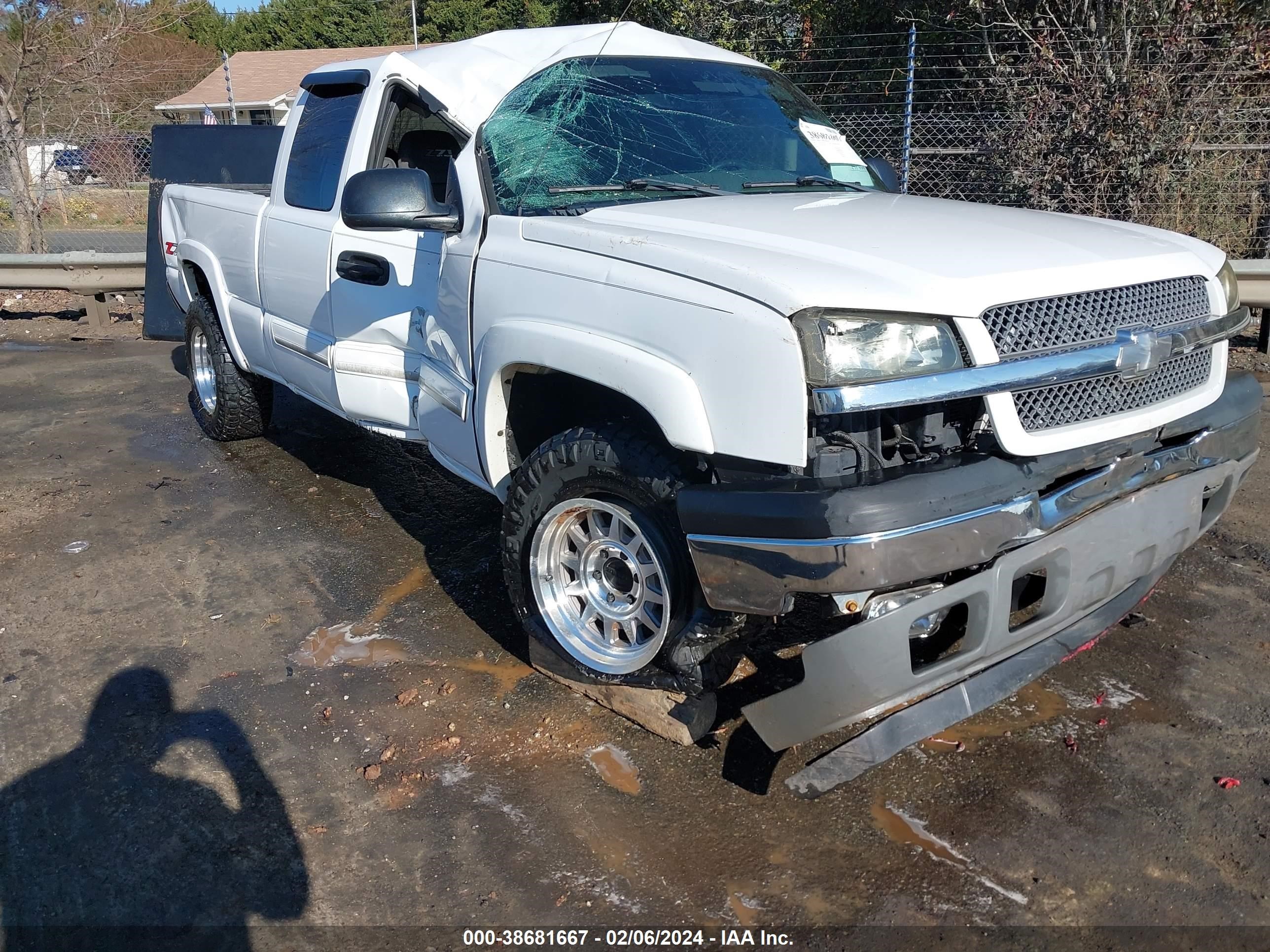 CHEVROLET SILVERADO 2005 1gcek19z95z168522