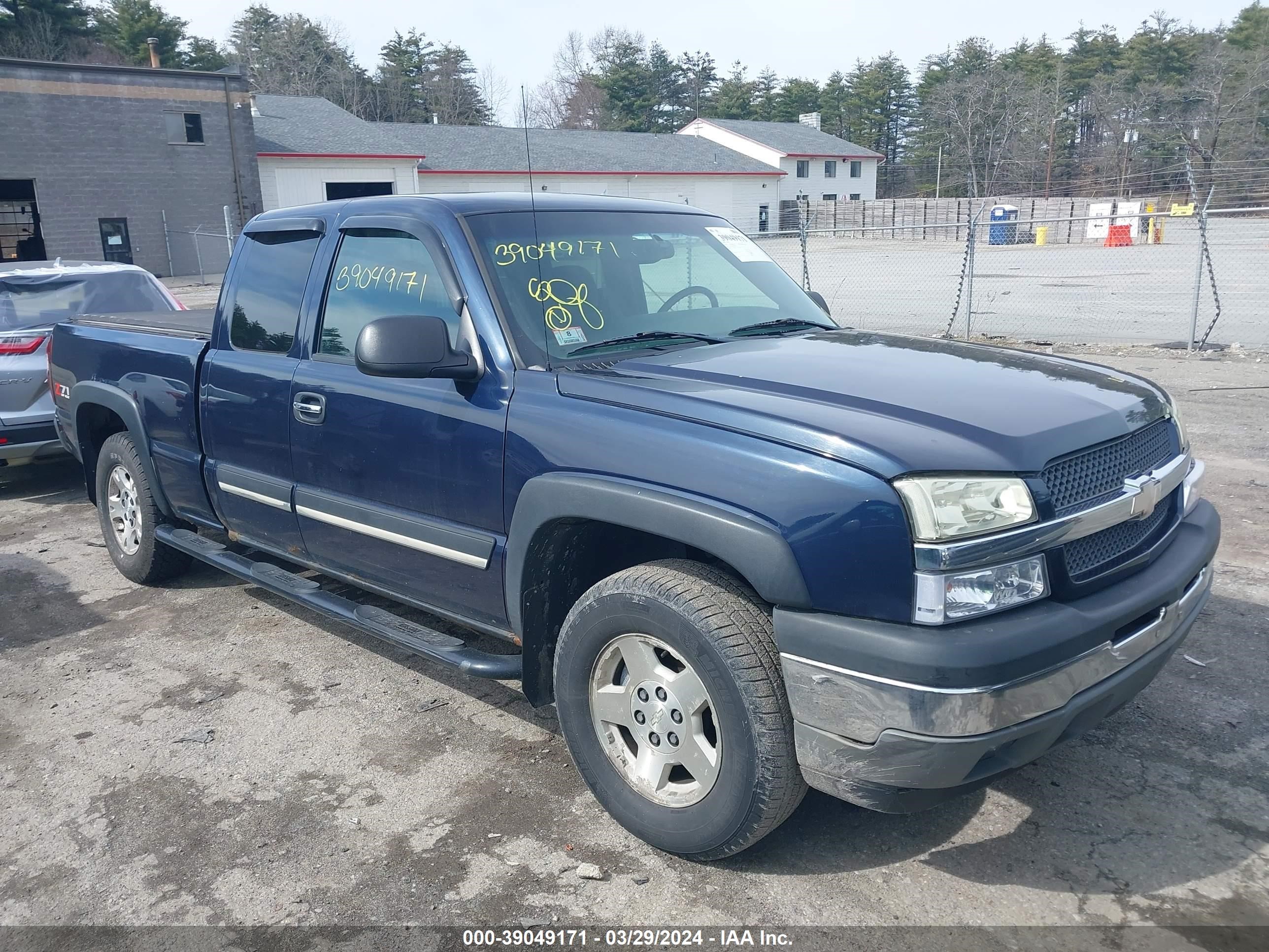 CHEVROLET SILVERADO 2005 1gcek19z95z168701