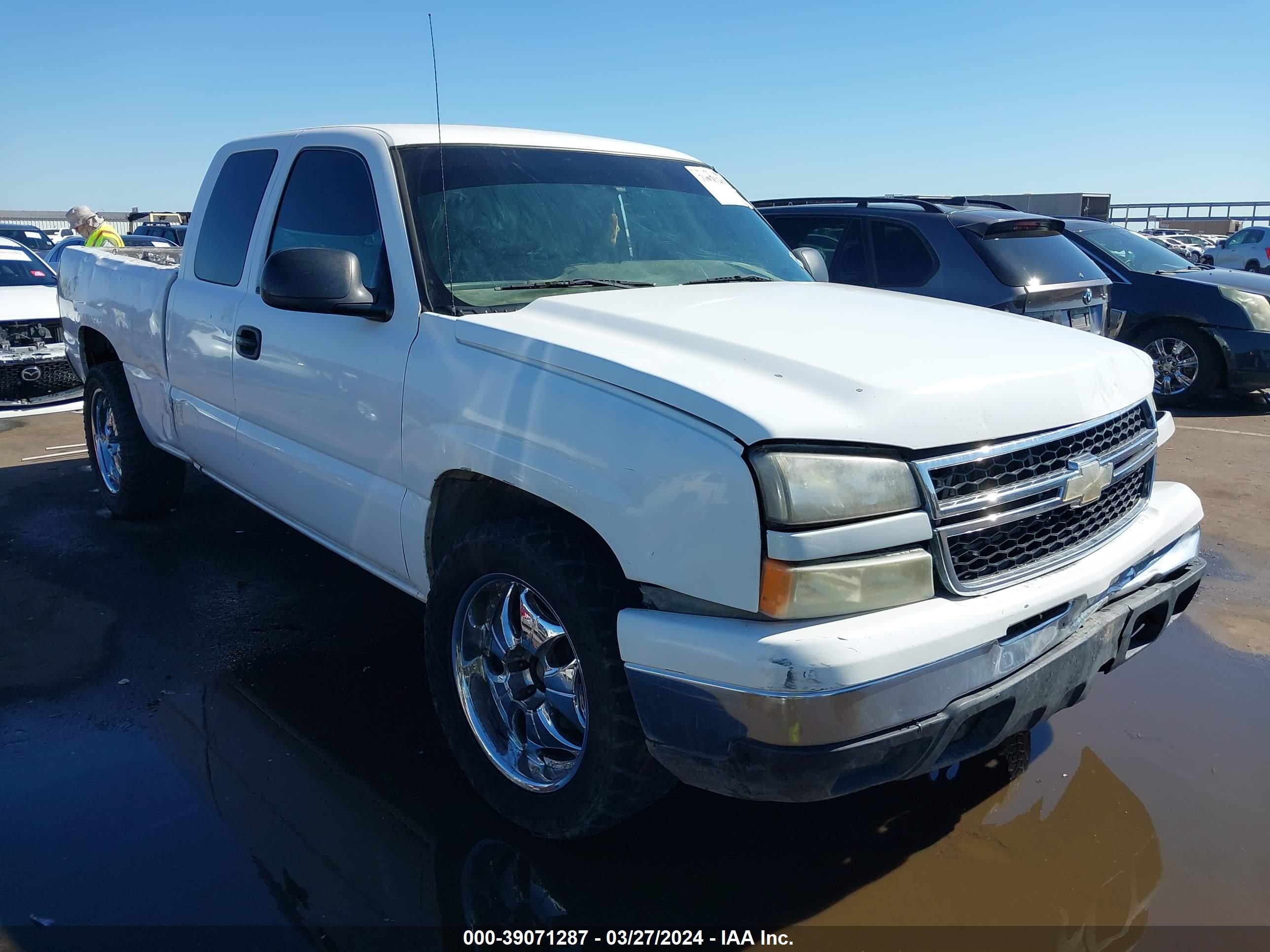 CHEVROLET SILVERADO 2006 1gcek19z96z199206