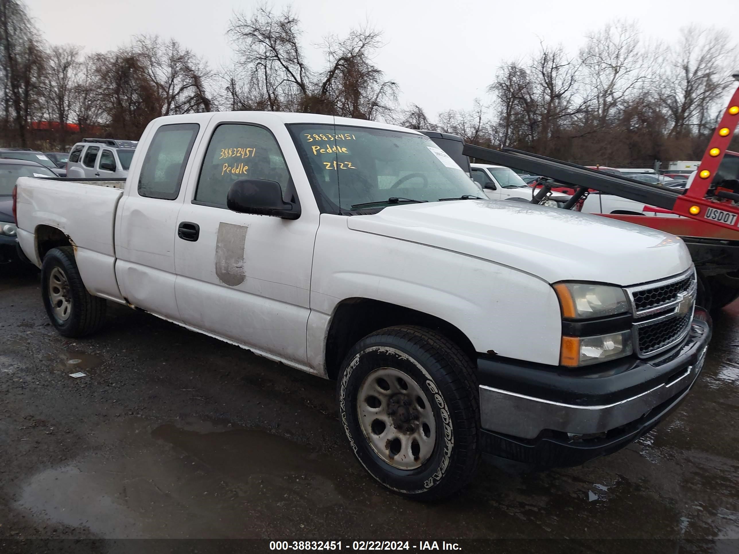 CHEVROLET SILVERADO 2006 1gcek19z96z280772