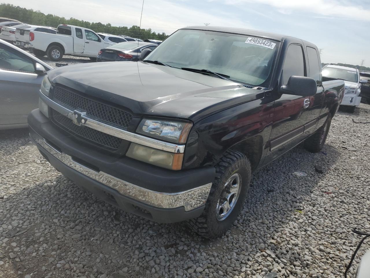 CHEVROLET SILVERADO 2004 1gcek19zx4z247177