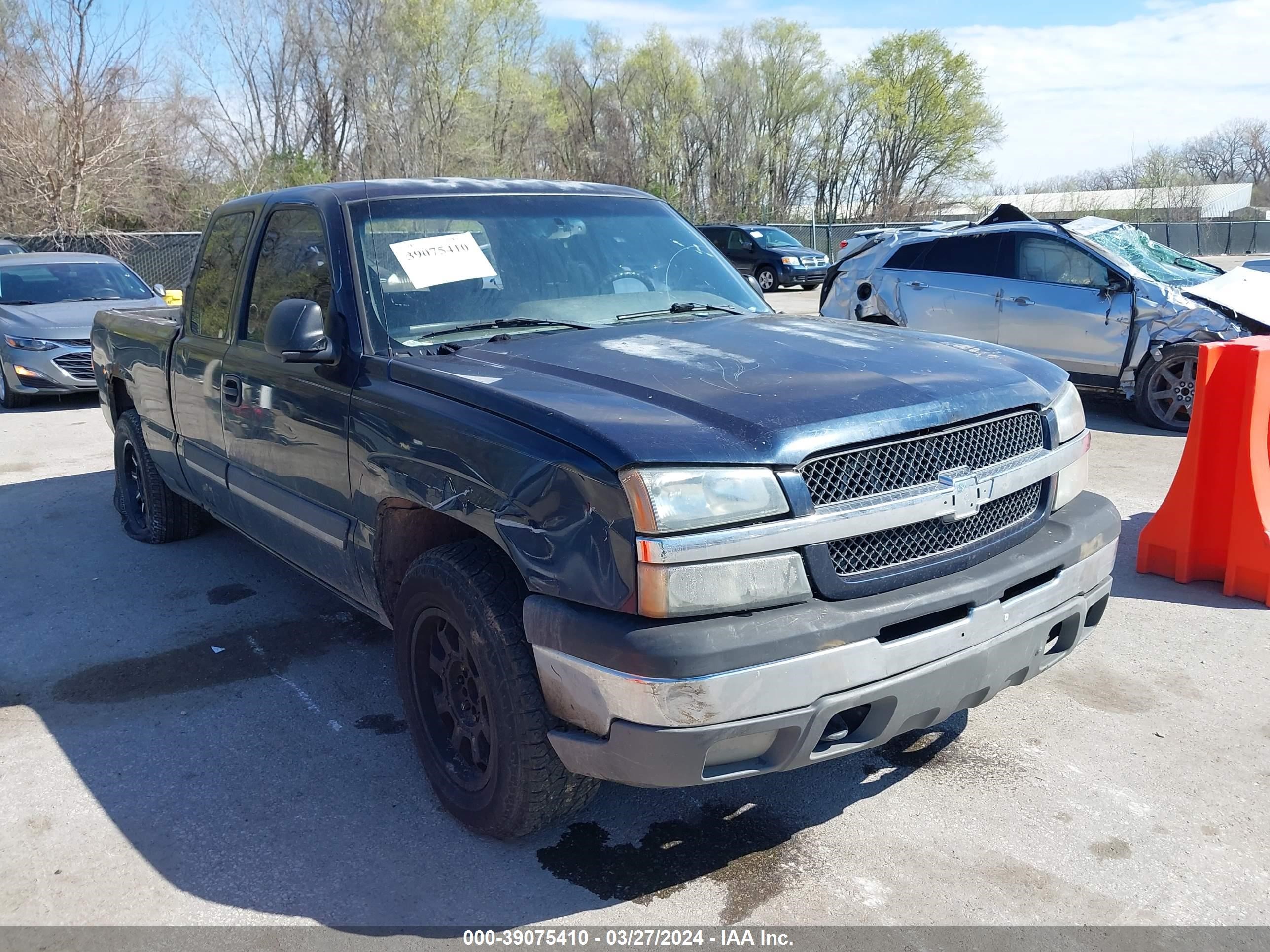 CHEVROLET SILVERADO 2005 1gcek19zx5z212088