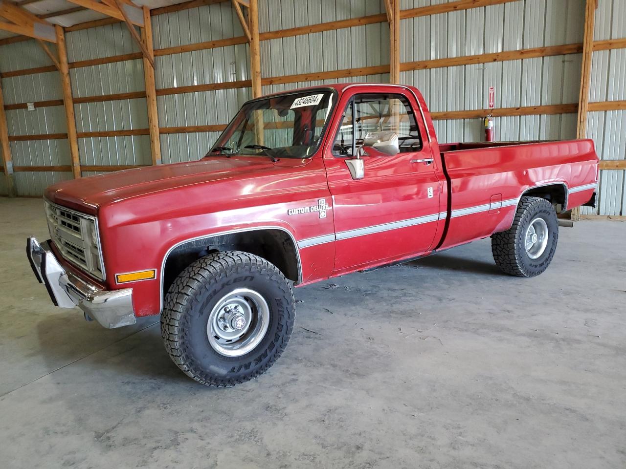 CHEVROLET S-10 PICKUP 1987 1gcev14hxhs124726