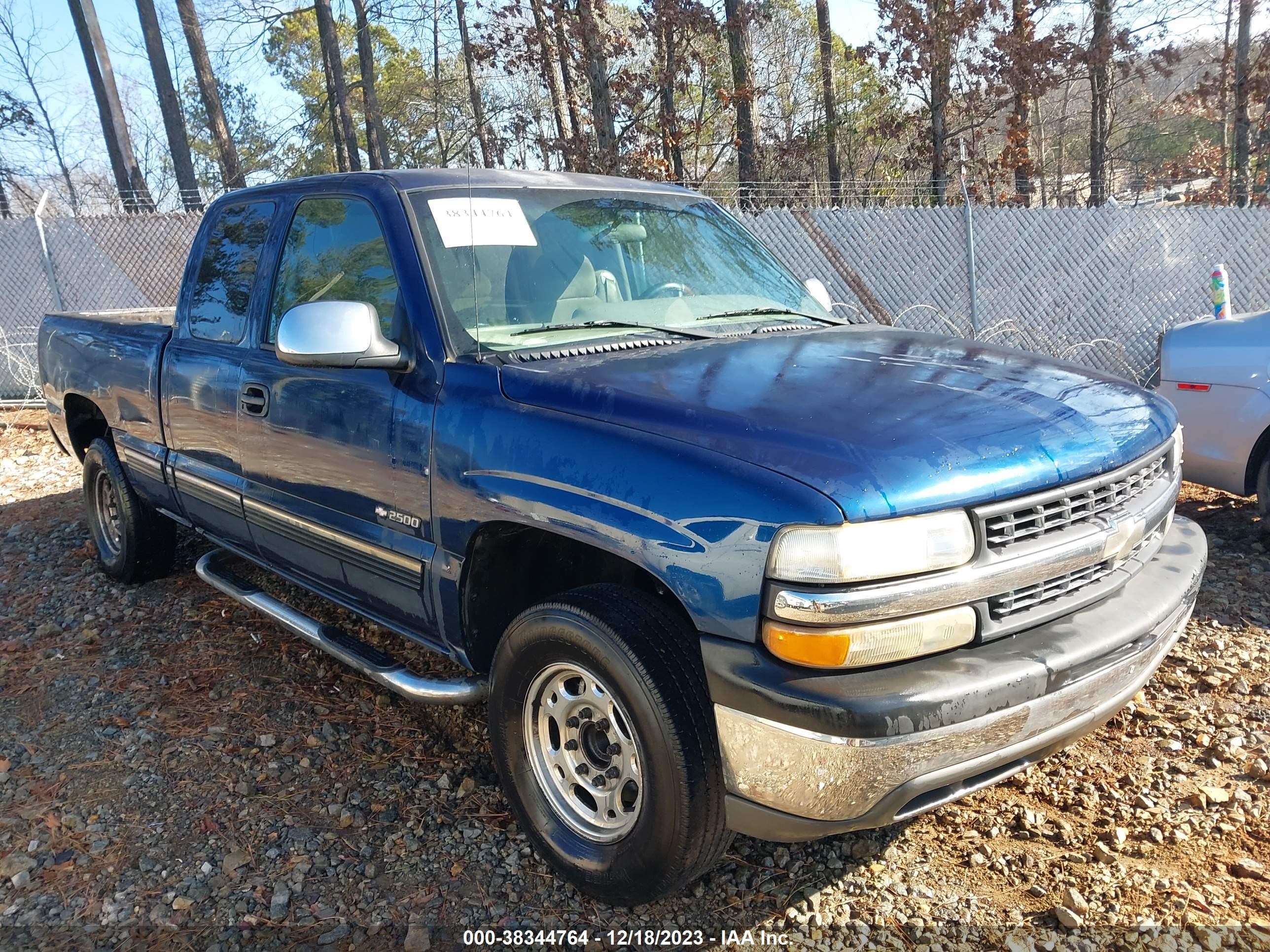 CHEVROLET SILVERADO 2000 1gcfc29u2ye406007