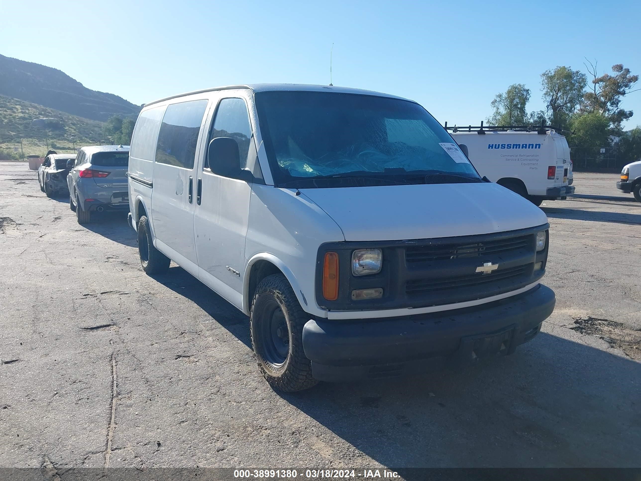 CHEVROLET EXPRESS 2000 1gcfg15w0y1244777