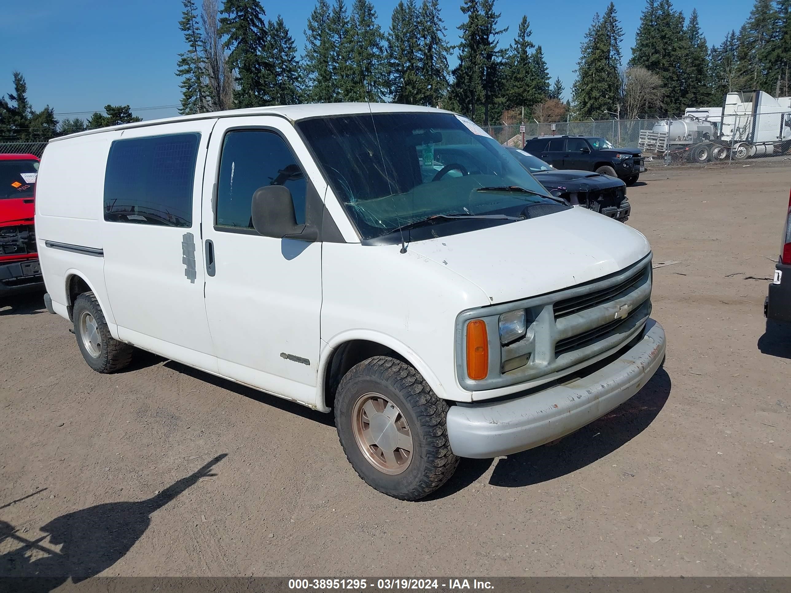 CHEVROLET EXPRESS 2002 1gcfg15w321229567