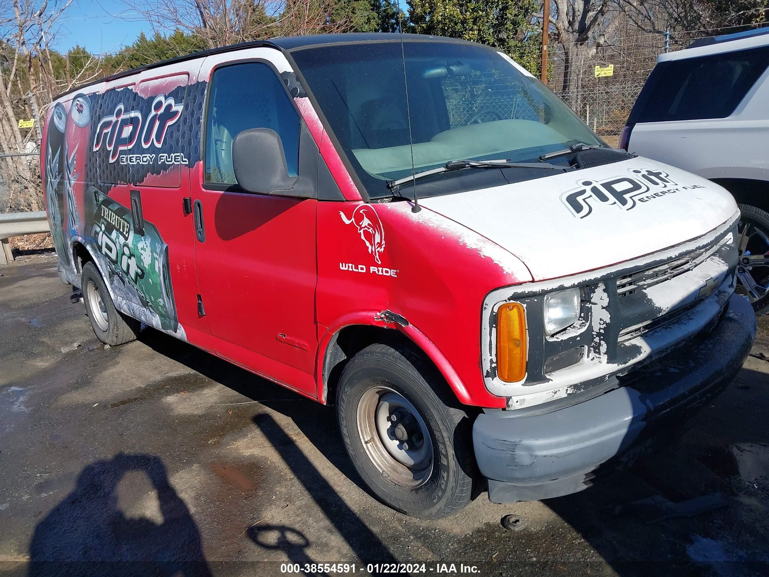 CHEVROLET EXPRESS 2000 1gcfg15w4y1108152