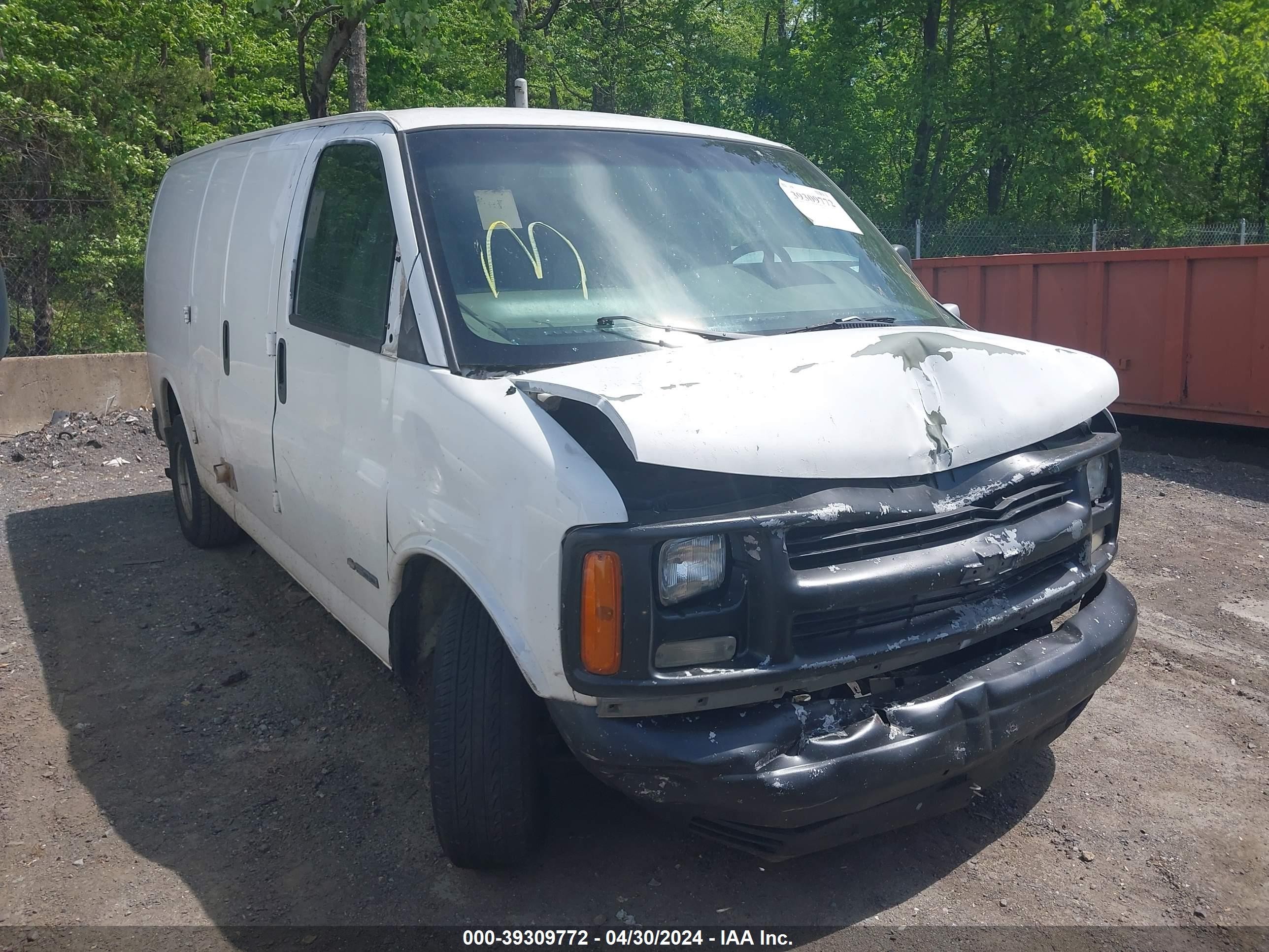 CHEVROLET EXPRESS 2001 1gcfg15w811118608