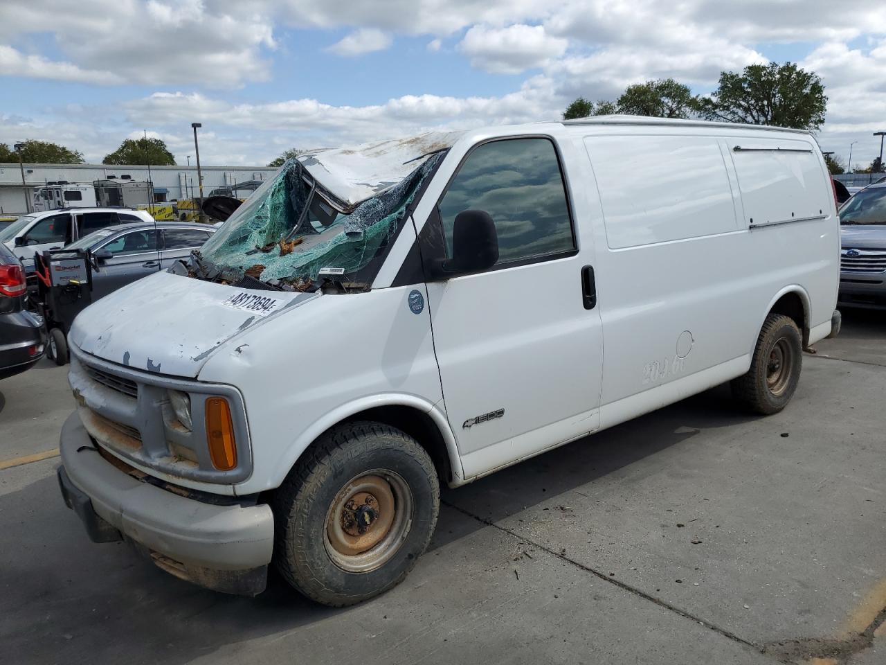 CHEVROLET EXPRESS 2000 1gcfg15w9y1141745