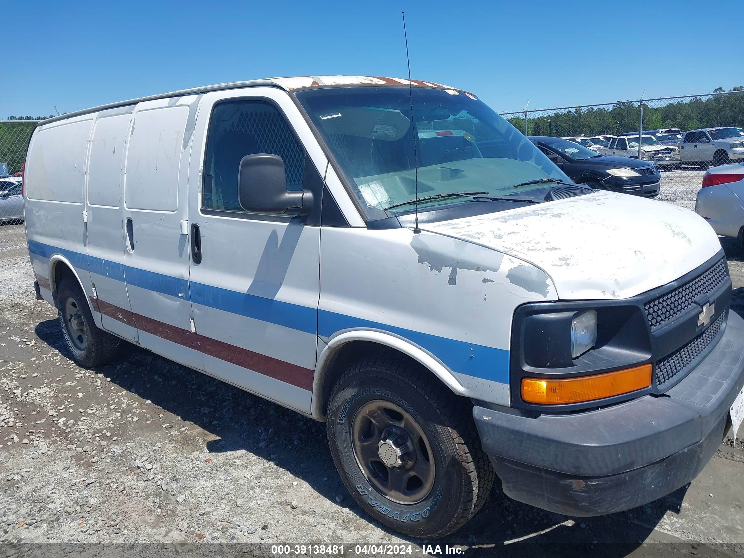 CHEVROLET EXPRESS 2007 1gcfg15x371151257