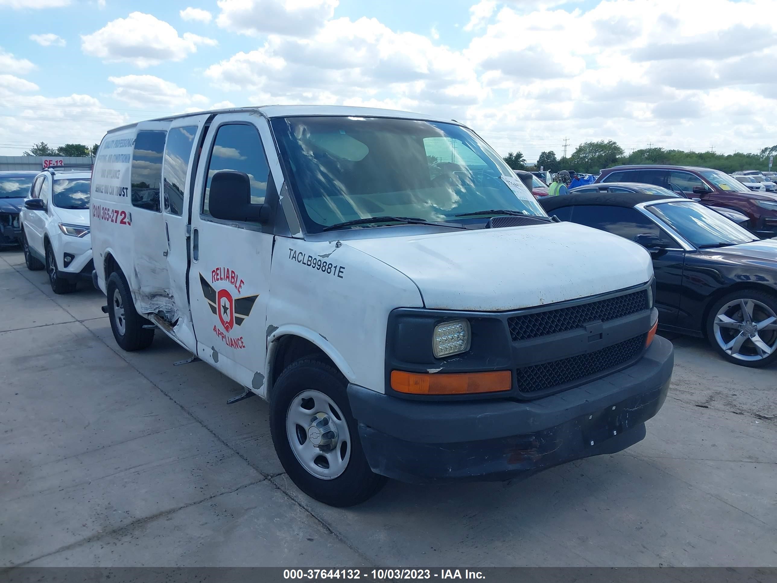 CHEVROLET EXPRESS 2007 1gcfg15x371159049