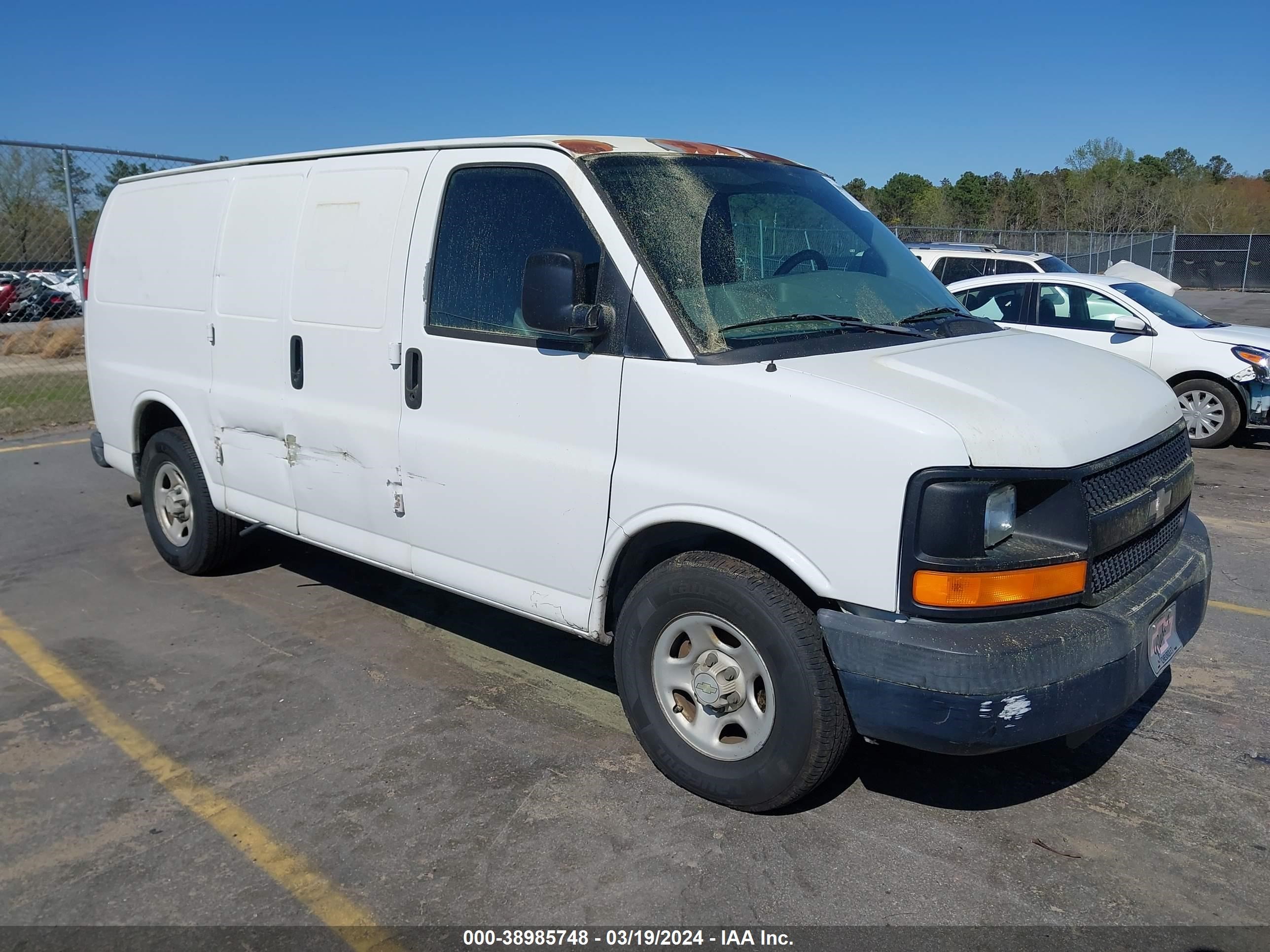 CHEVROLET EXPRESS 2008 1gcfg15x681206530