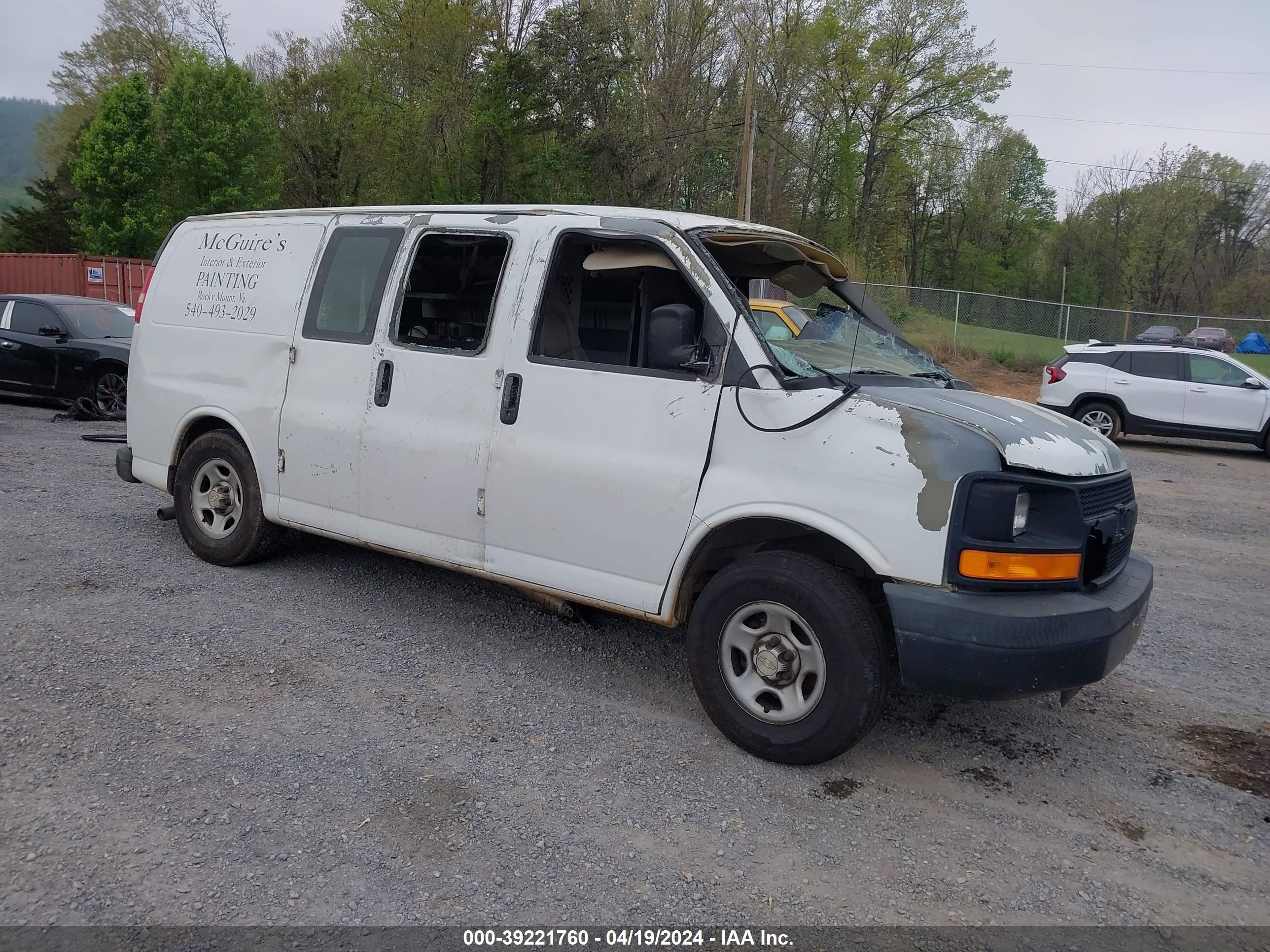 CHEVROLET EXPRESS 2008 1gcfg15x781188992