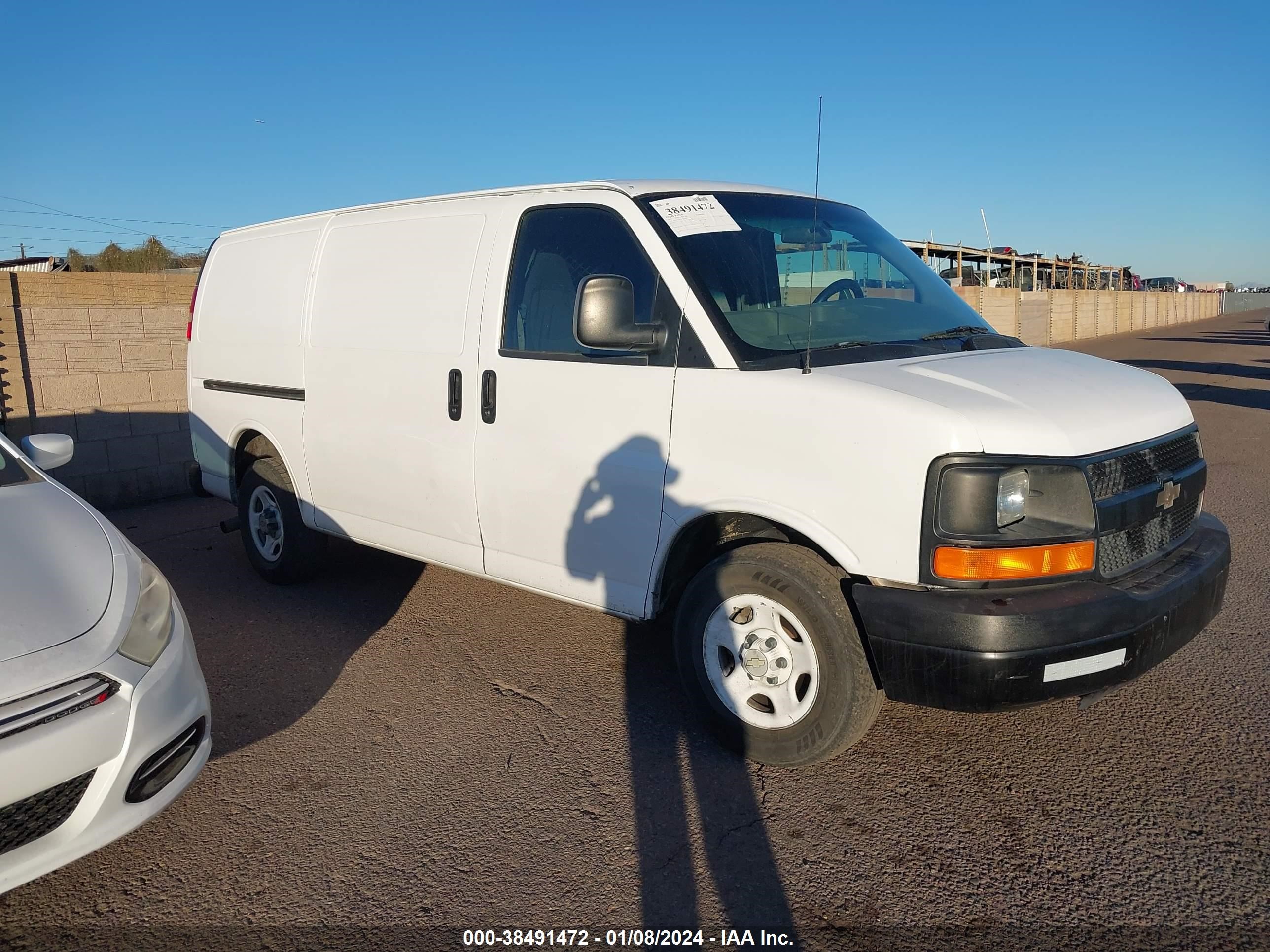 CHEVROLET EXPRESS 2007 1gcfg15xx71112987